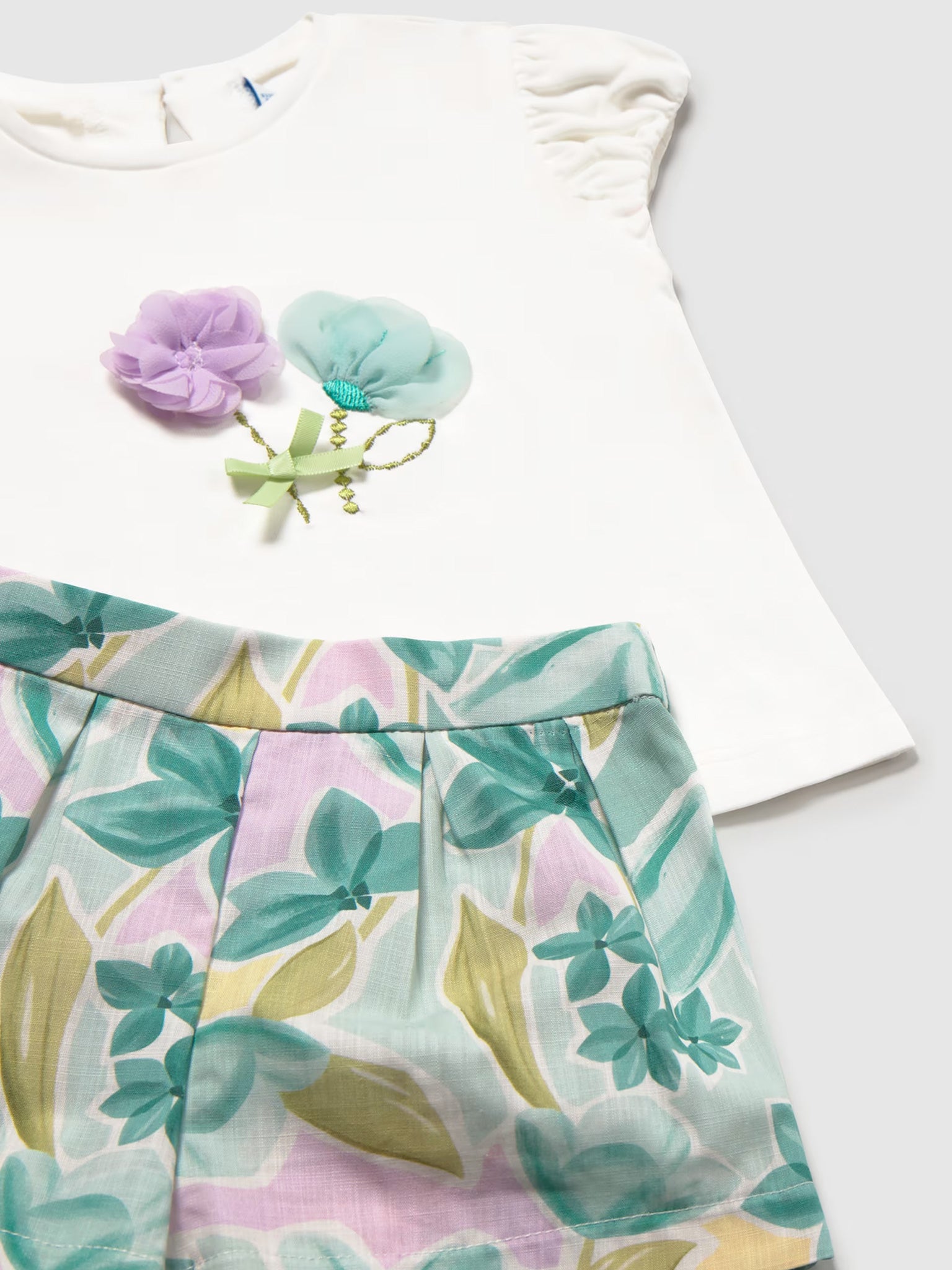 Βρεφικό σετ με σορτς | 26-01213-078