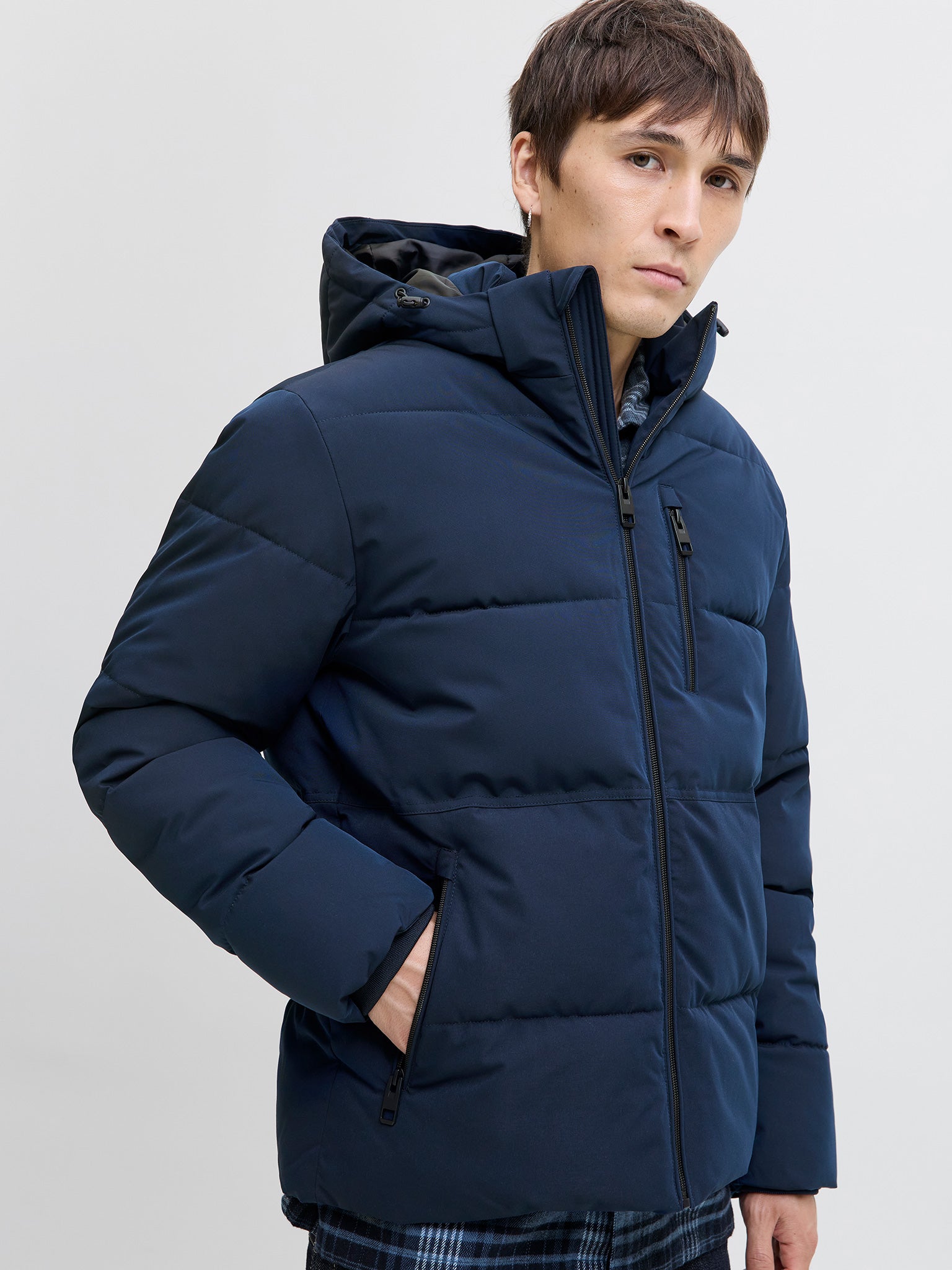 Ανδρικό μπουφάν puffer JJEOWEN PUFFER SN 12278792 | 12278792