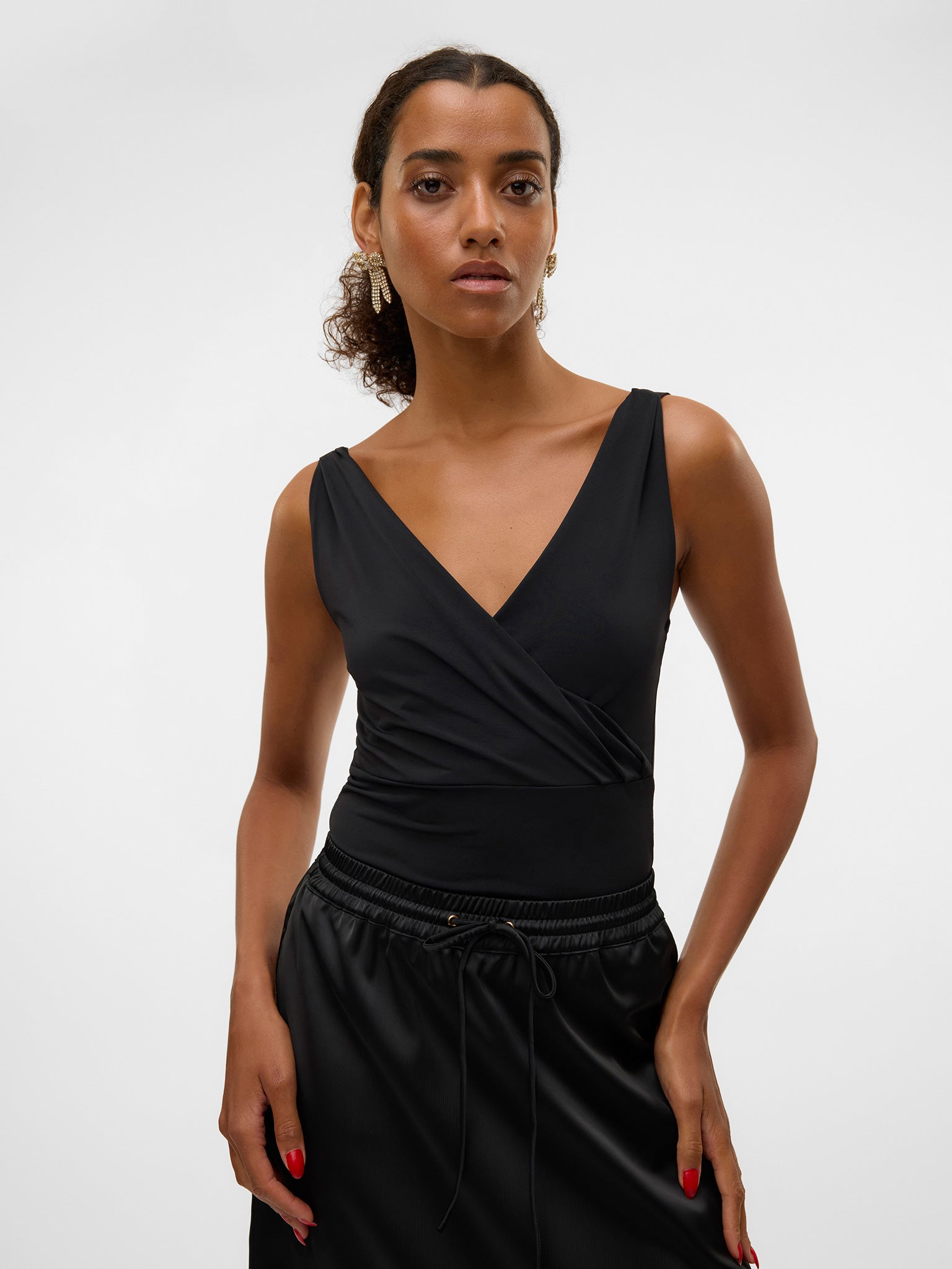 Γυναικείο top VMESTA SL V-NECK TOP JRS EXP 10328900 | 10328900