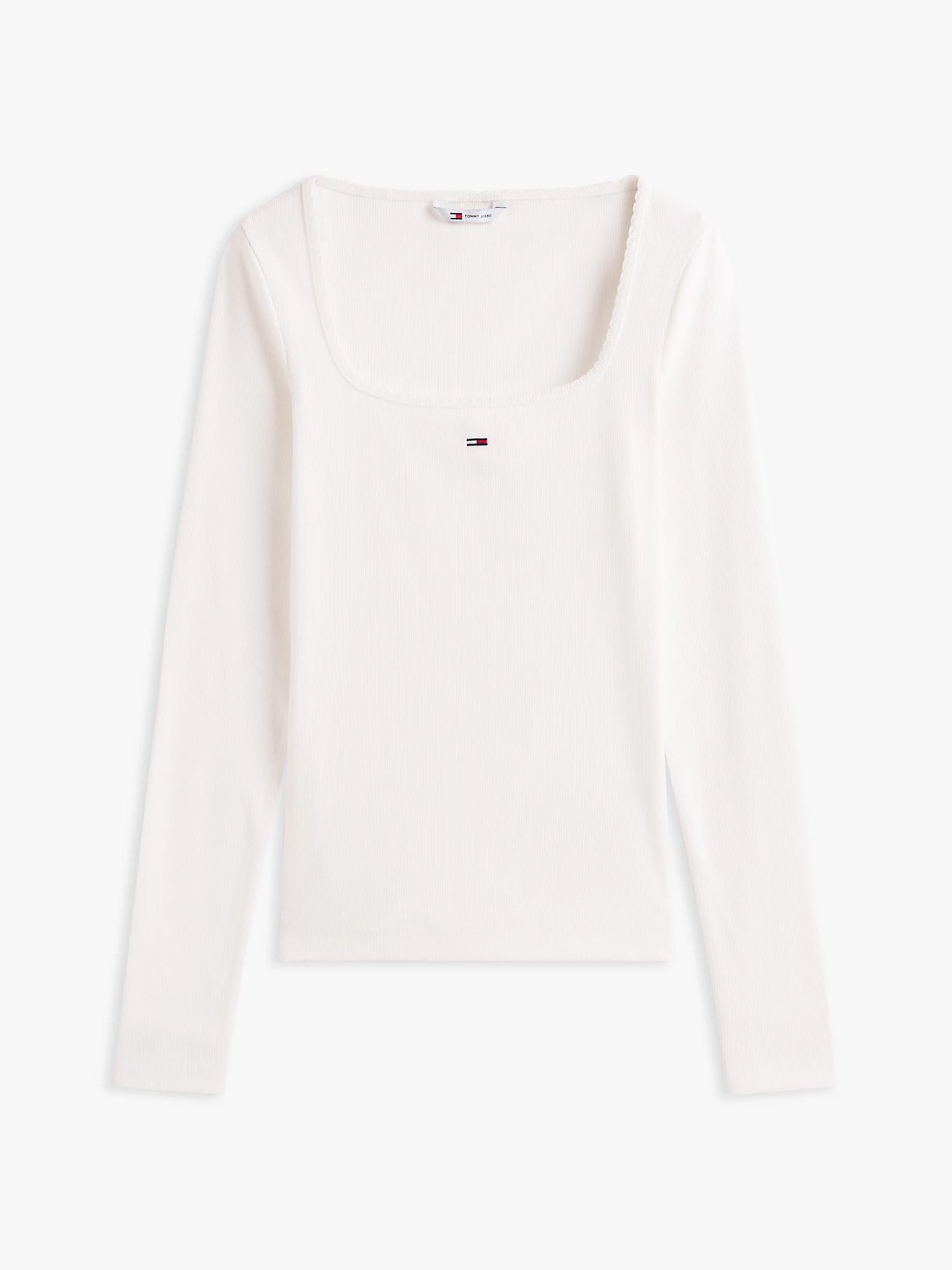 Γυναικεία μπλούζα TJW SLIM SOFT RIB LS TEE DW0DW21836YBL | DW0DW21836YBL