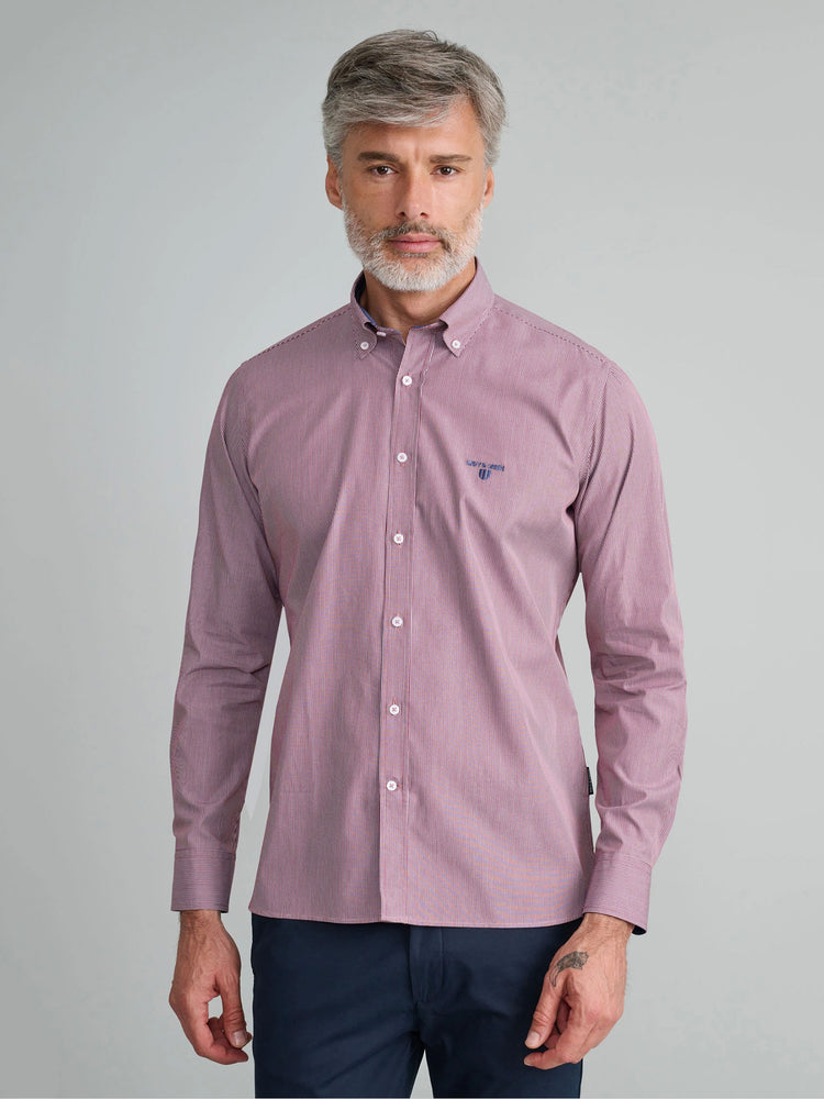 Ανδρικό πουκάμισο ριγέ 24NG.B298/1B.2 | 24NG.B298/1B.2