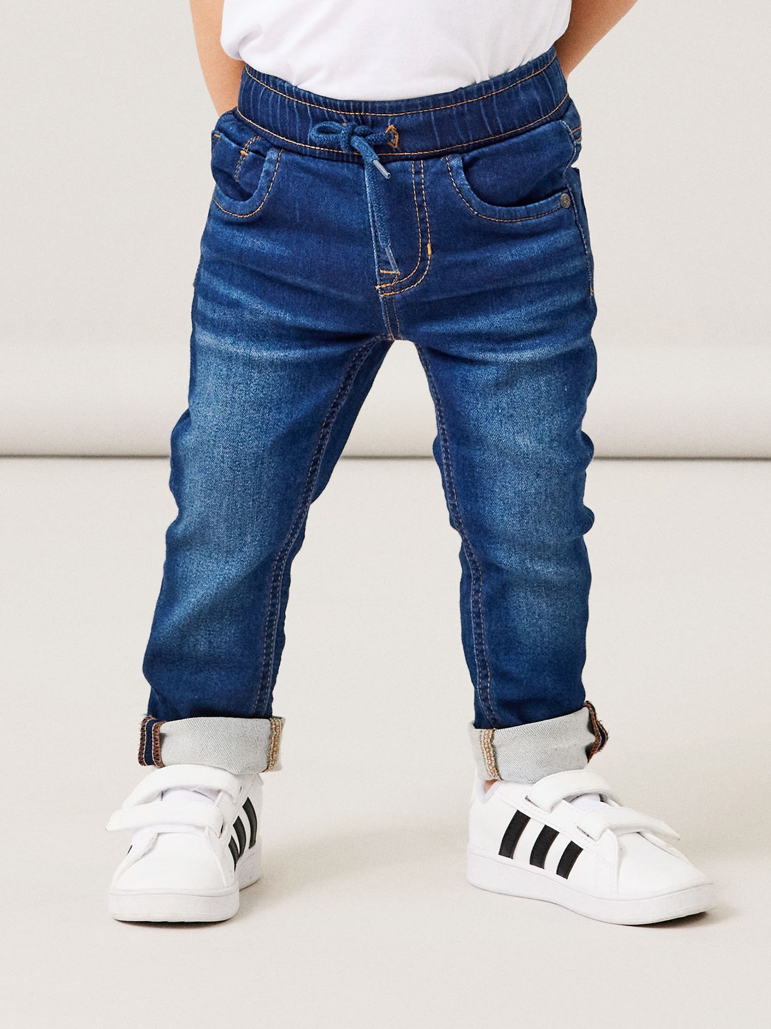 Παιδικό παντελόνι τζιν dark denim NMMRYAN SLIM SWE JEANS 2472-TH NOOS 13212646 | 13212646