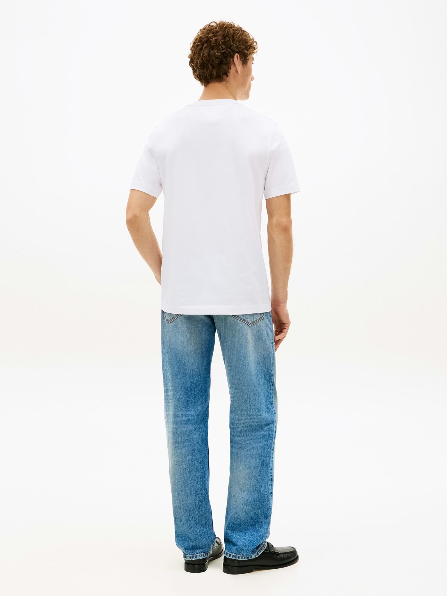Ανδρικό t-shirt BRAND LOVE LOCKUP TEE MW0MW42363YBR | MW0MW42363YBR