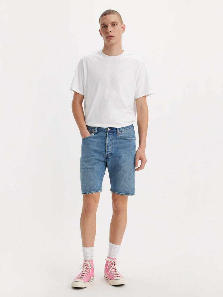 Ανδρική βερμούδα 501®original shorts med indigo - worn in 365120235 | 365120235