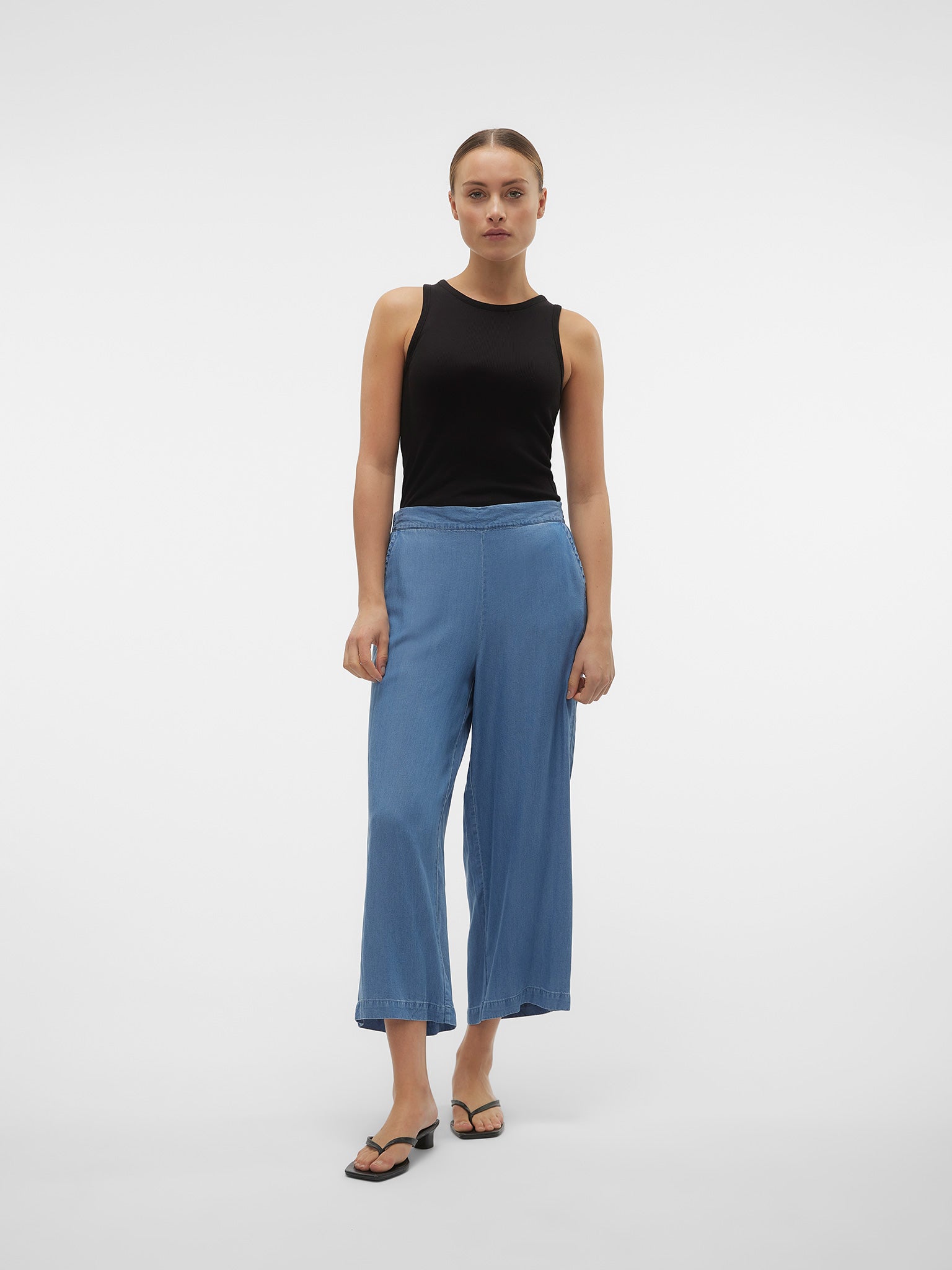 Γυναικεία ζιπ κιλότ VMBREE MR WIDE TENCEL CULOTTE GA NOOS 10304861 | 10304861