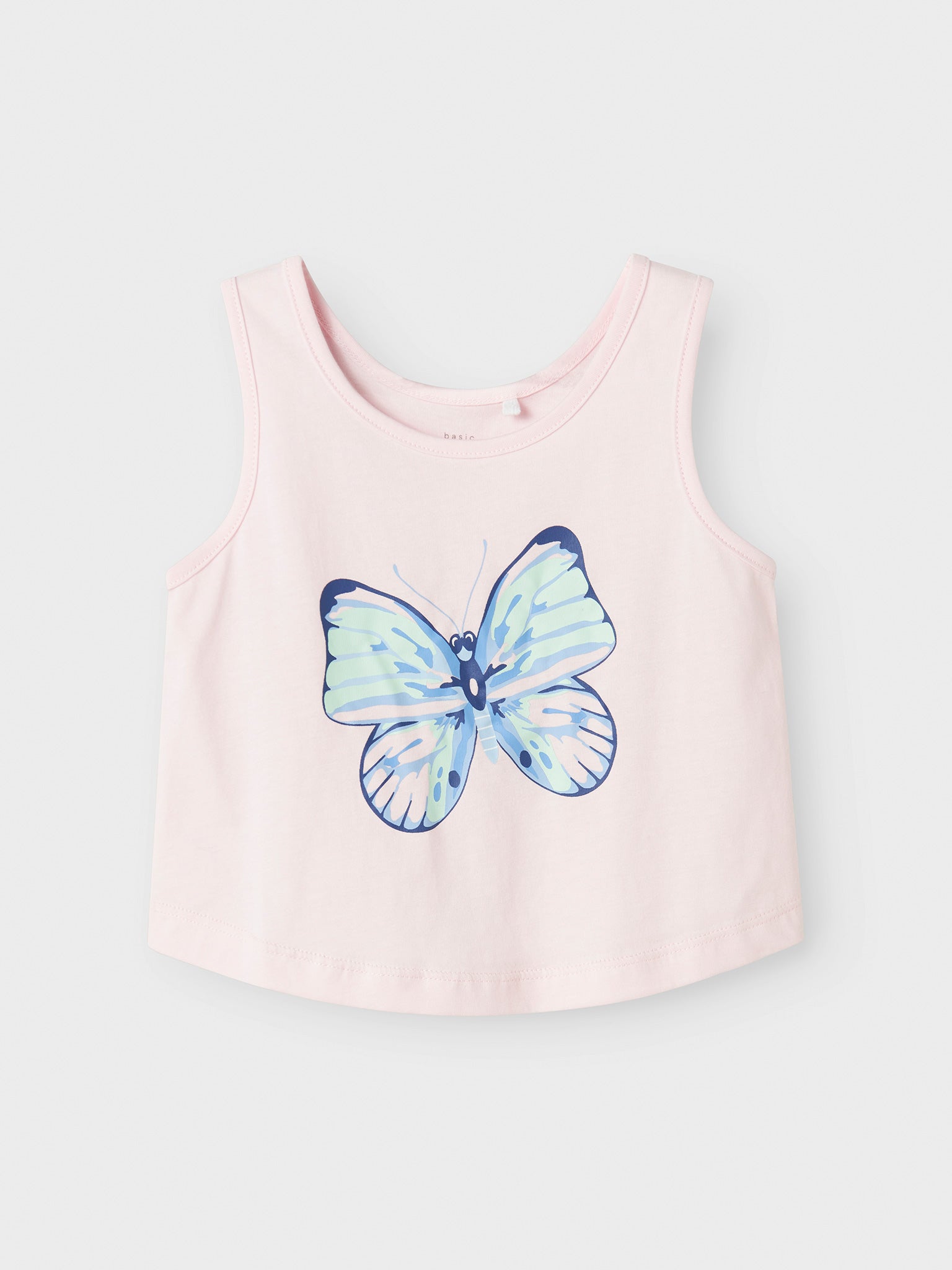 Παιδική μπλούζα μακό butterfly NMFVIGEA TANK SHORT TOP 13241642 | 13241642