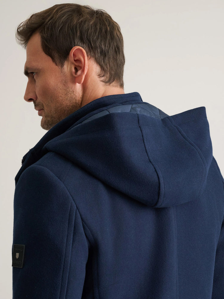 Ανδρικό παλτό με κουκούλα | 24SC.2182/CH