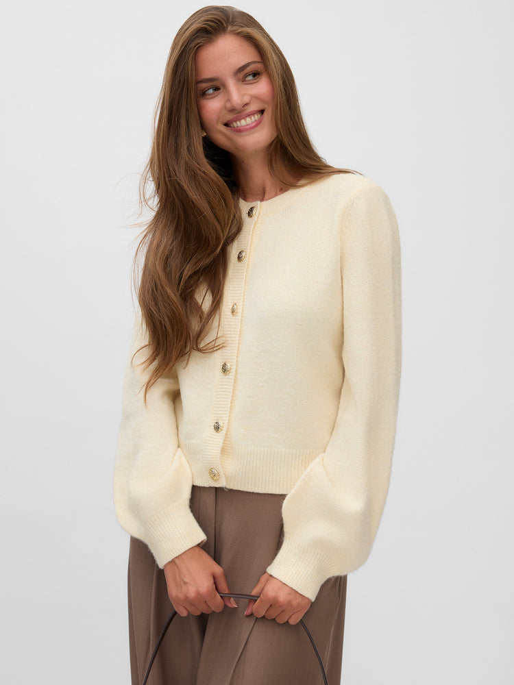 Γυναικεία ζακέτα VMHAZEL LS O-NECK CARDIGAN BF 10348408 | 10348408