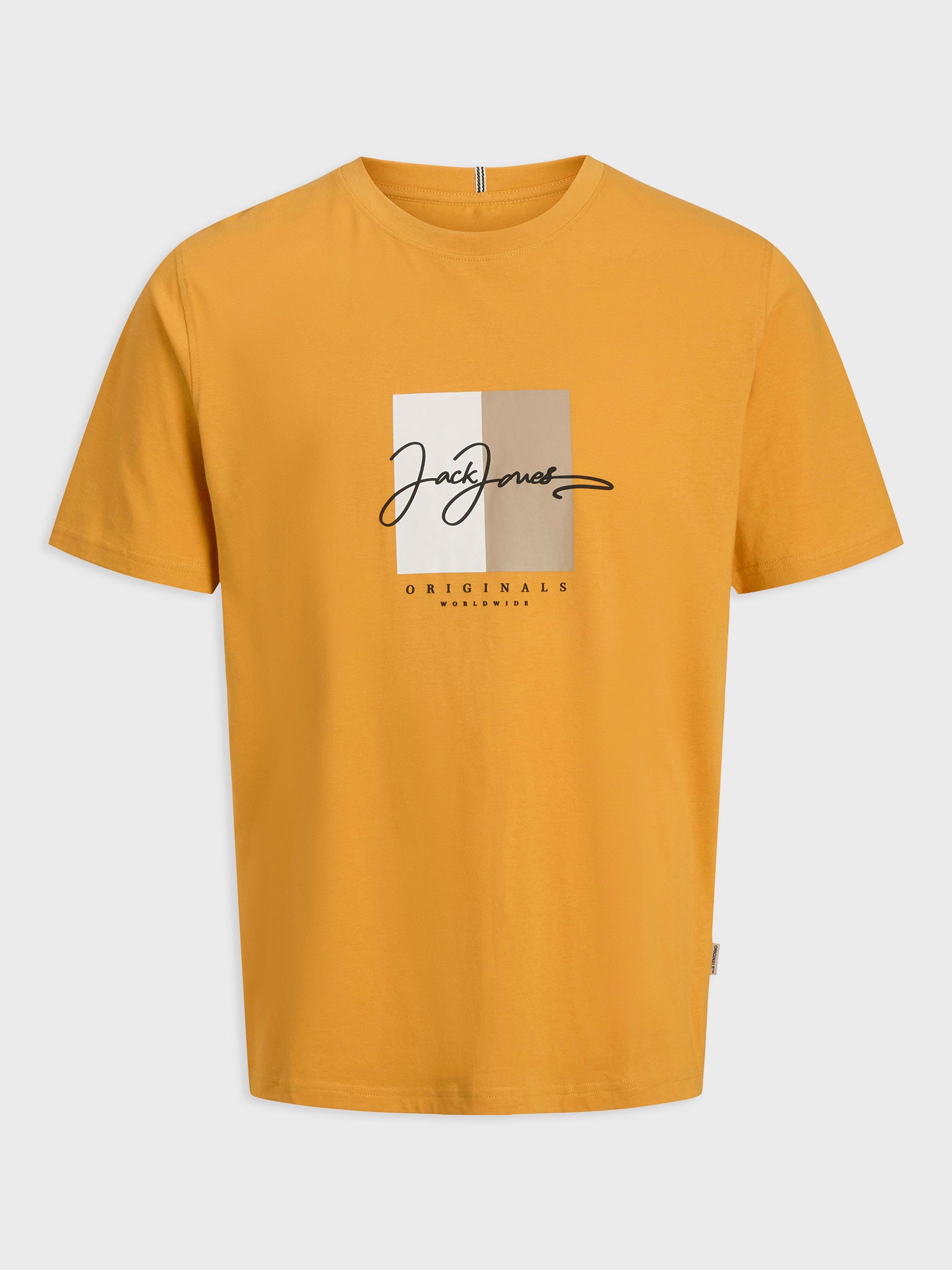 Ανδρικό t-shirt JORFREDERIKSBERG BOX SCRIPT TEE SS CN LN 12278266 | 12278266