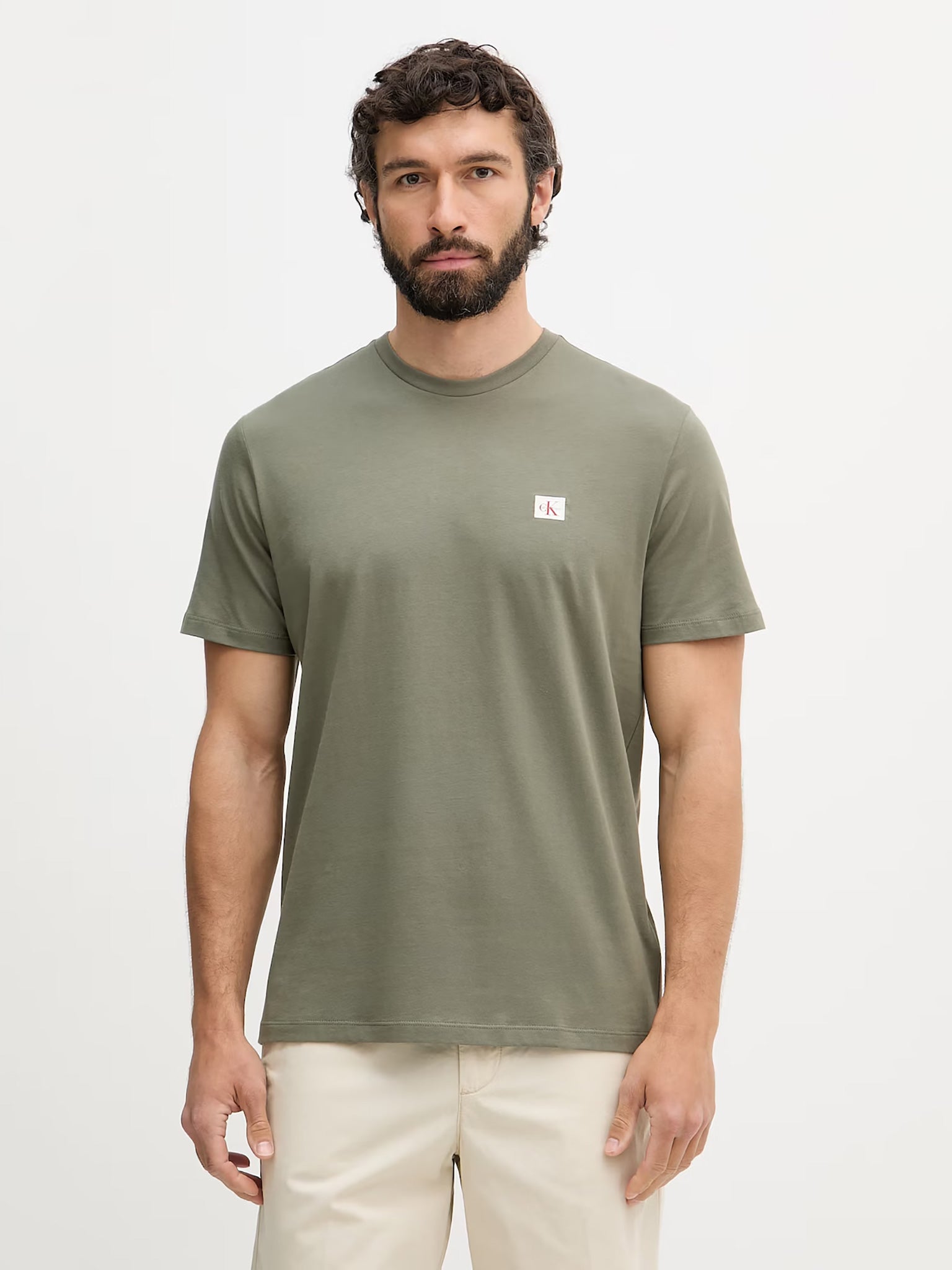 Ανδρικό t-shirt SS BADGE 30S JERSEY CLASSIC TEE LV04RC272GLDY | LV04RC272GLDY