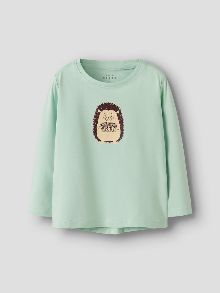 Παιδική μπλούζα tinny hedge NMFVIX LS TOP 13224958 | 13224958