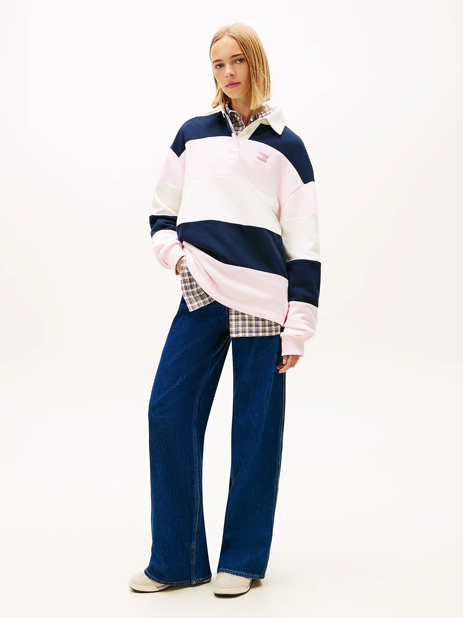 Γυναικείο παντελόνι τζιν CLAIRE HR WD AI4159 DW0DW224381BK | DW0DW224381BK