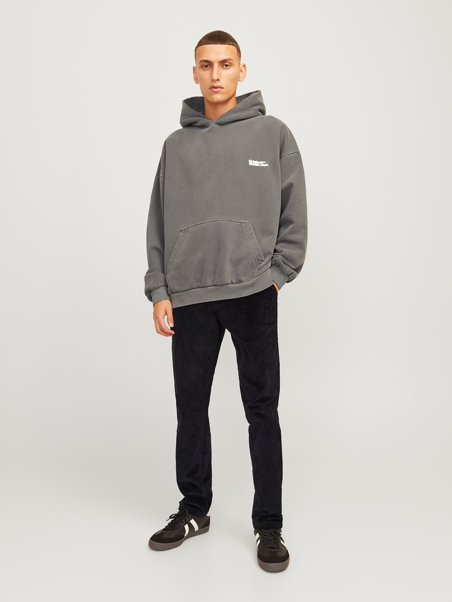 Ανδρικό παντελόνι κοτλέ JPSTMARCO JJBASIC CORDUROY CHINO 12258301 | 12258301