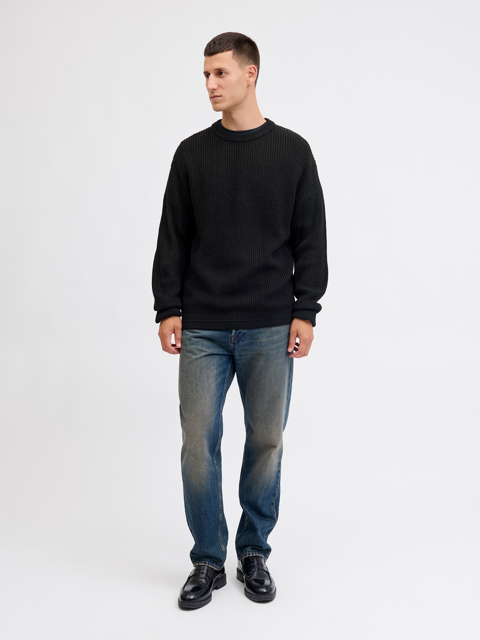 Ανδρική μπλούζα πλεκτή JJKAITO KNIT CREW NECK BF 12278922 | 12278922