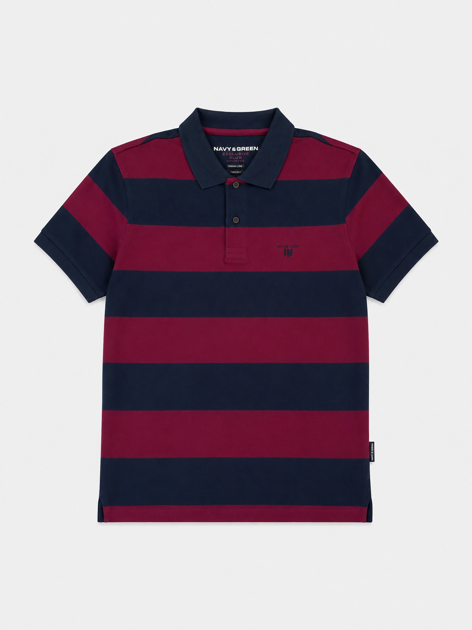 Ανδρικό polo ριγέ 24GE.700/6 | 24GE.700/6
