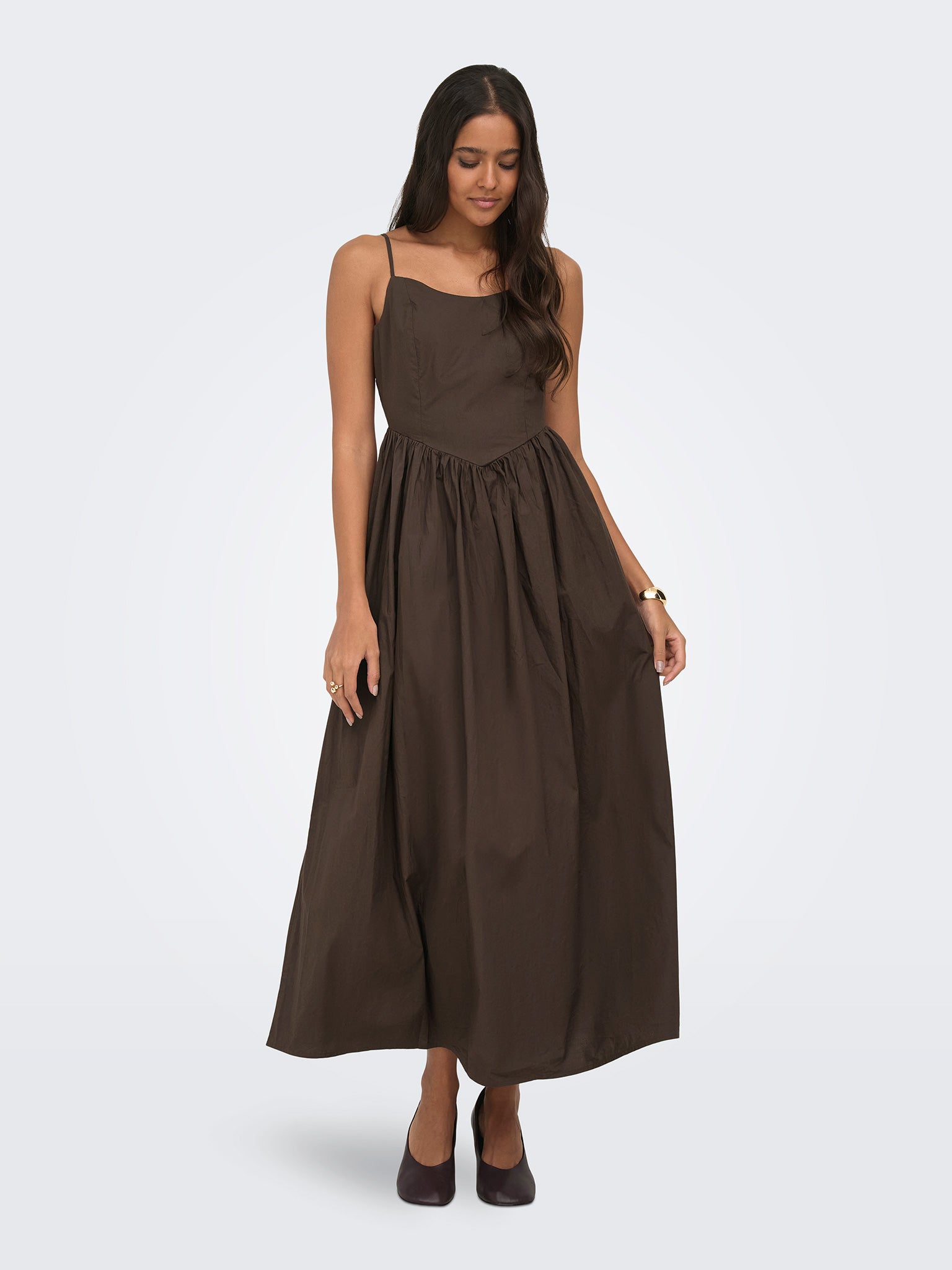 Γυναικείο φόρεμα τιραντέ ONLLIKARA STRAP WAIST LONG DRESS 15371869 | 15371869