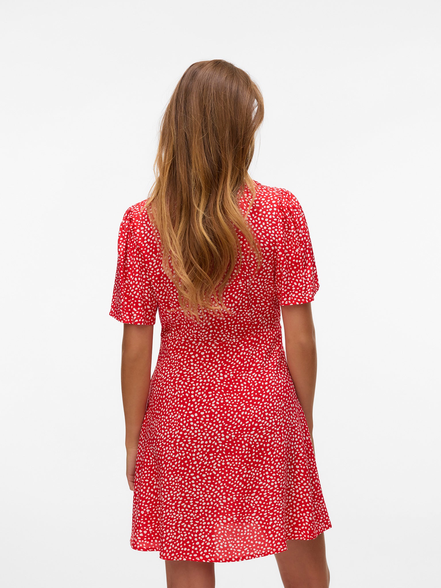 Γυναικείο φόρεμα VMALBA SS SHORT DRESS WVN NOOS 10292845 | 10292845