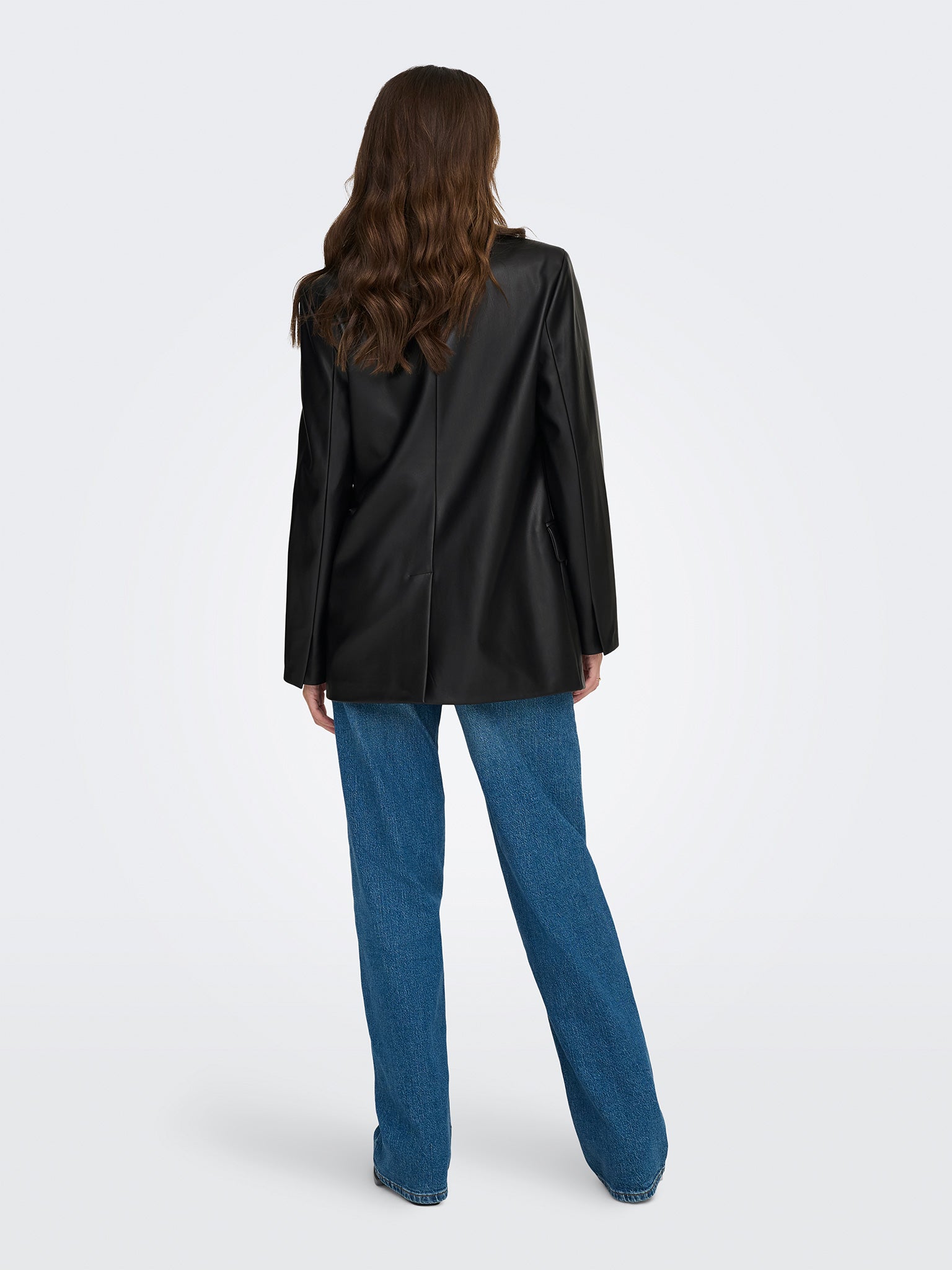Γυναικείο blazer δερματίνη ONLKAJA FAUX LEATHER LIFE BLAZER 15348943 | 15348943
