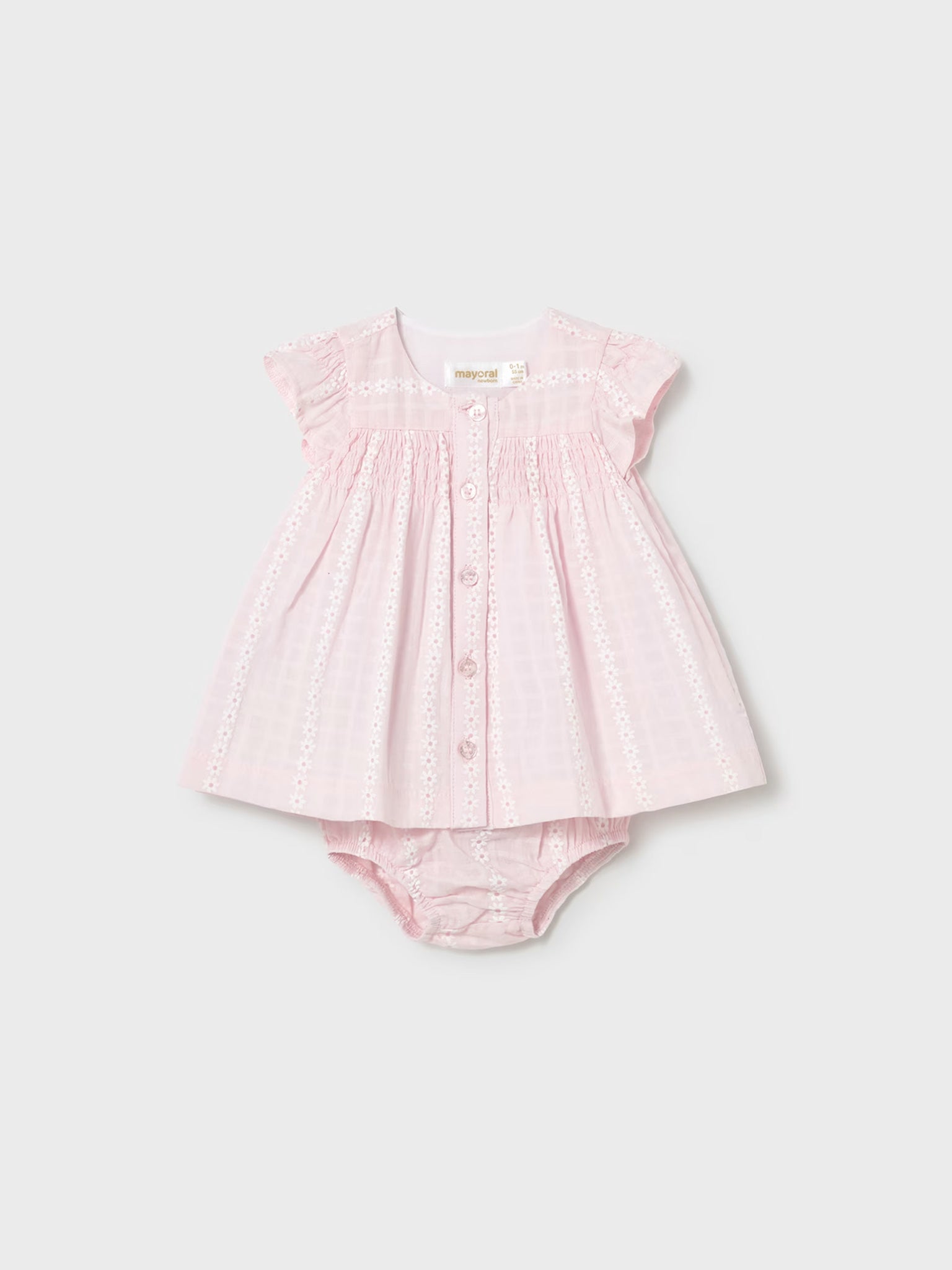 Βρεφικό φόρεμα γάζα | 26-01805-042