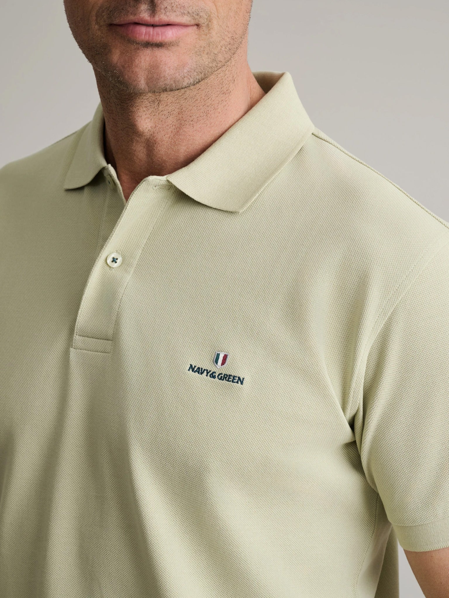 Ανδρικό polo butter yellow 24GE.300.9 | 24GE.300.9