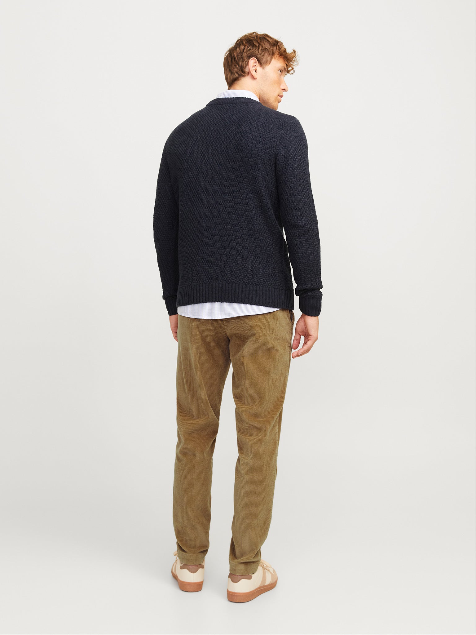 Ανδρικό παντελόνι κοτλέ JPSTACE CORDUROY CHINO 12260910 | 12260910