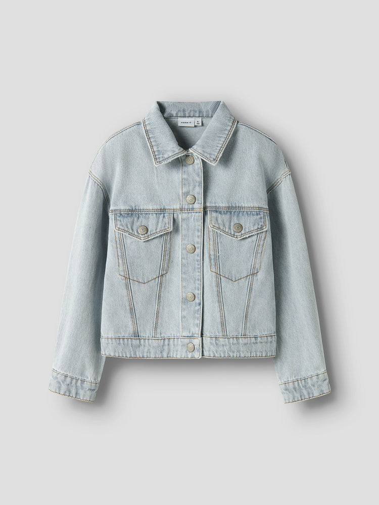 Εφηβικό τζάκετ τζιν light blue NKFMILA DNM JACKET 8510-ZA NOOS 13237177 | 13237177
