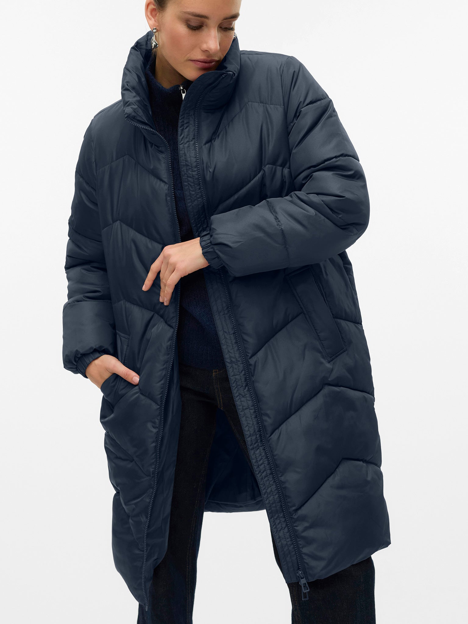 Γυναικείο μπουφάν μακρύ VMLIGARIO COAT 10309840 | 10309840