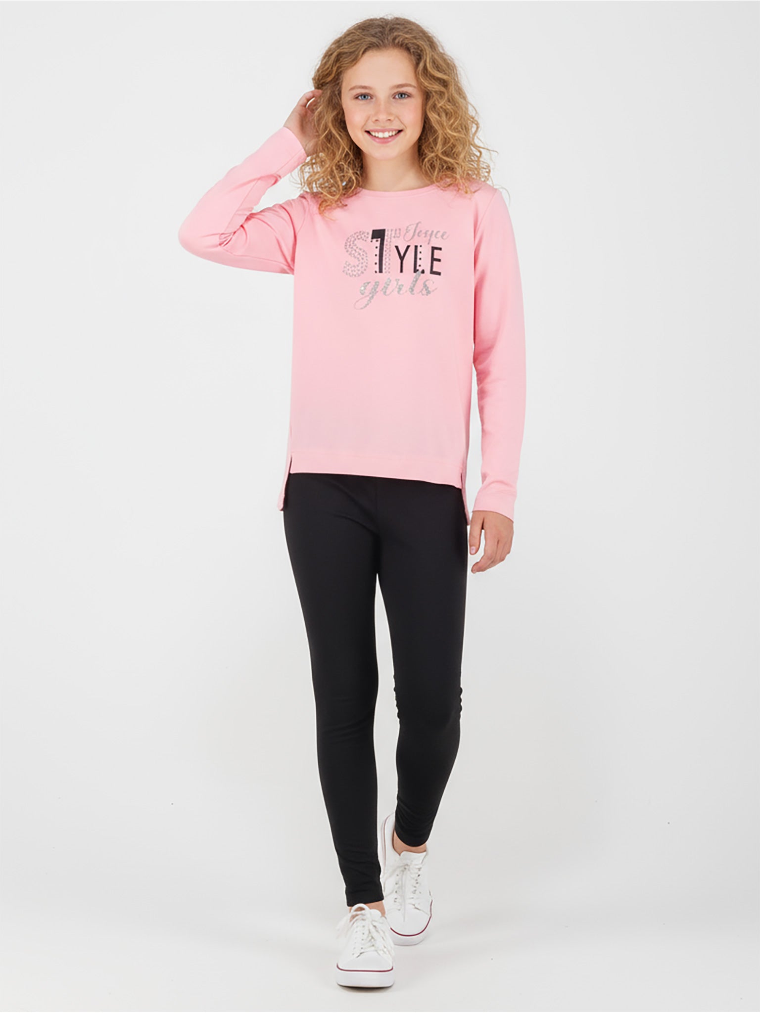 Εφηβικό σετ με κολάν μακρύ | 2613114