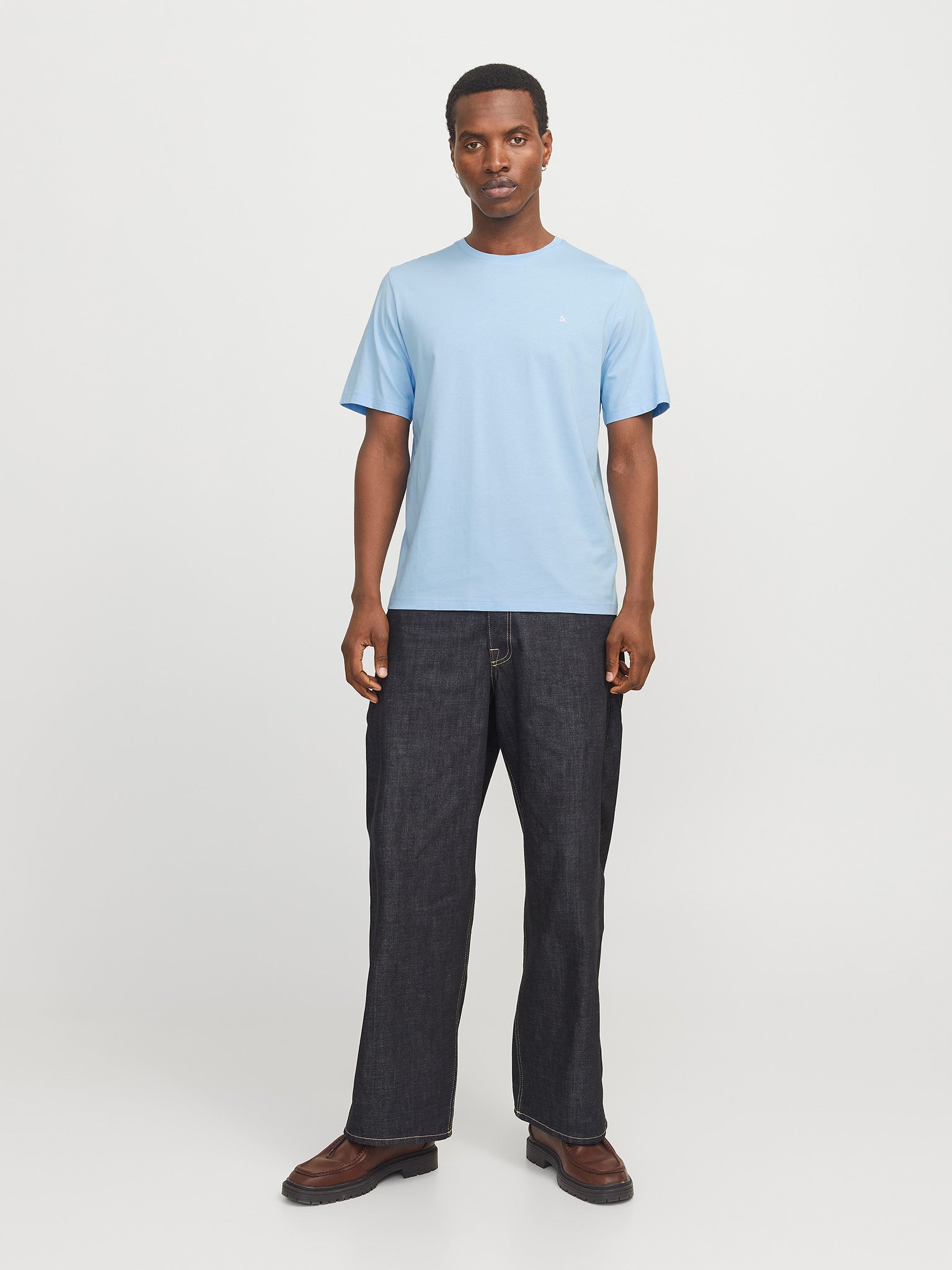 Ανδρικό t-shirt JJEPAULOS TEE SS CREW NECK NOOS 12245087 | 12245087