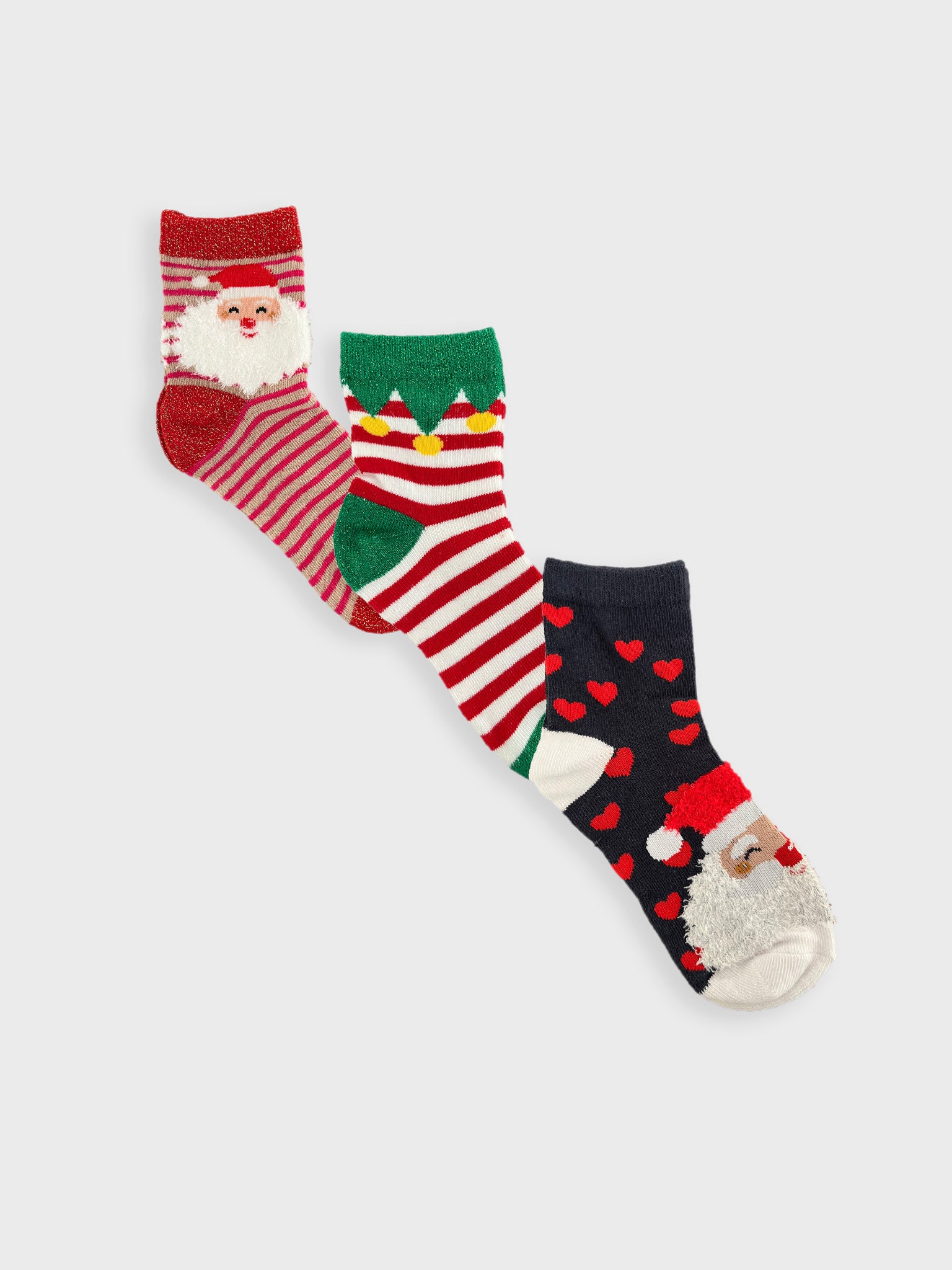 Παιδικές κάλτσες σετ 3 τεμ Christmas Box VMELF SOCKS WINDOW GIFTBOX GIRL 10282488  | 10282488