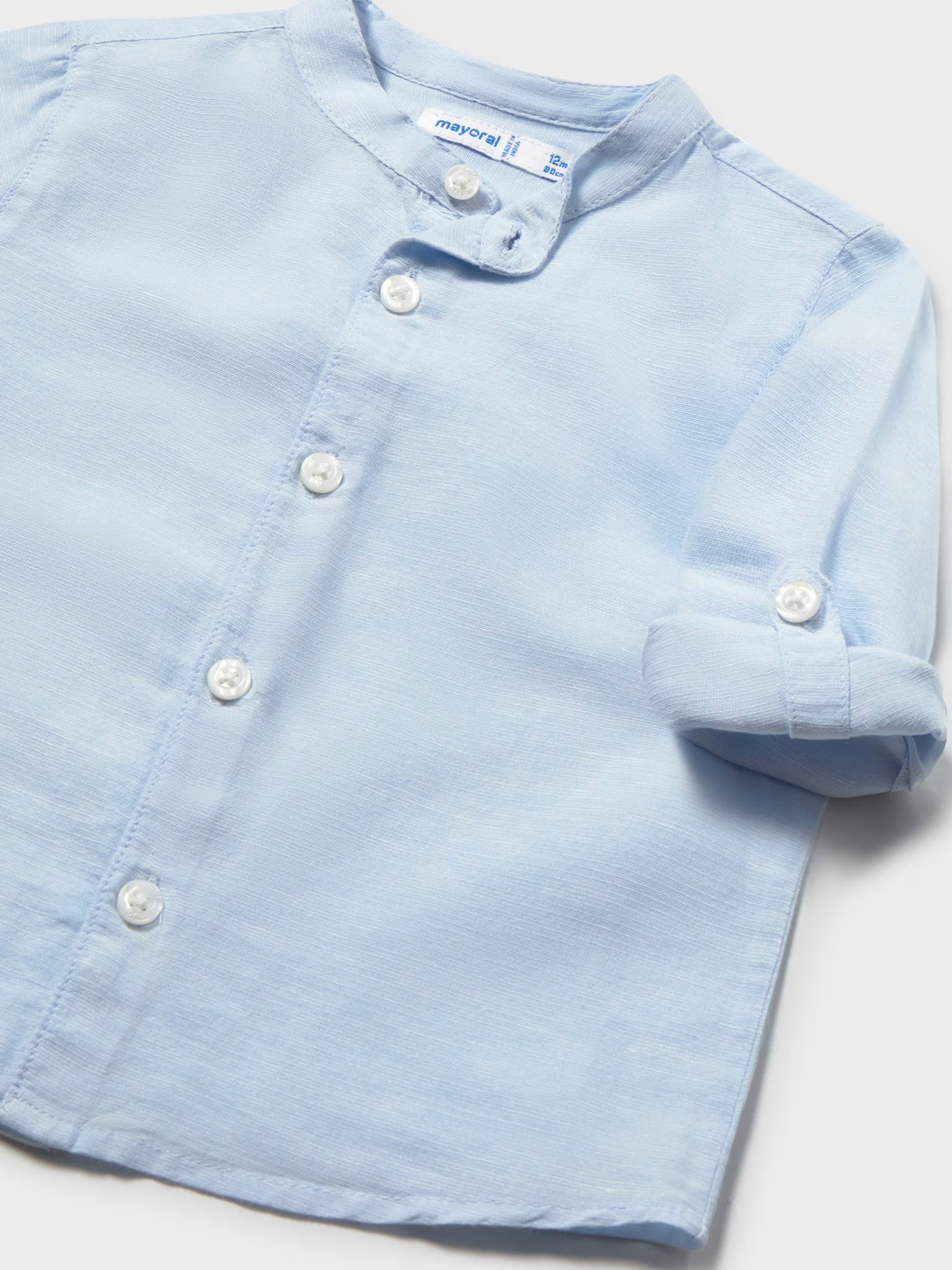 Βρεφικό πουκάμισο λινό | 26-01116-038