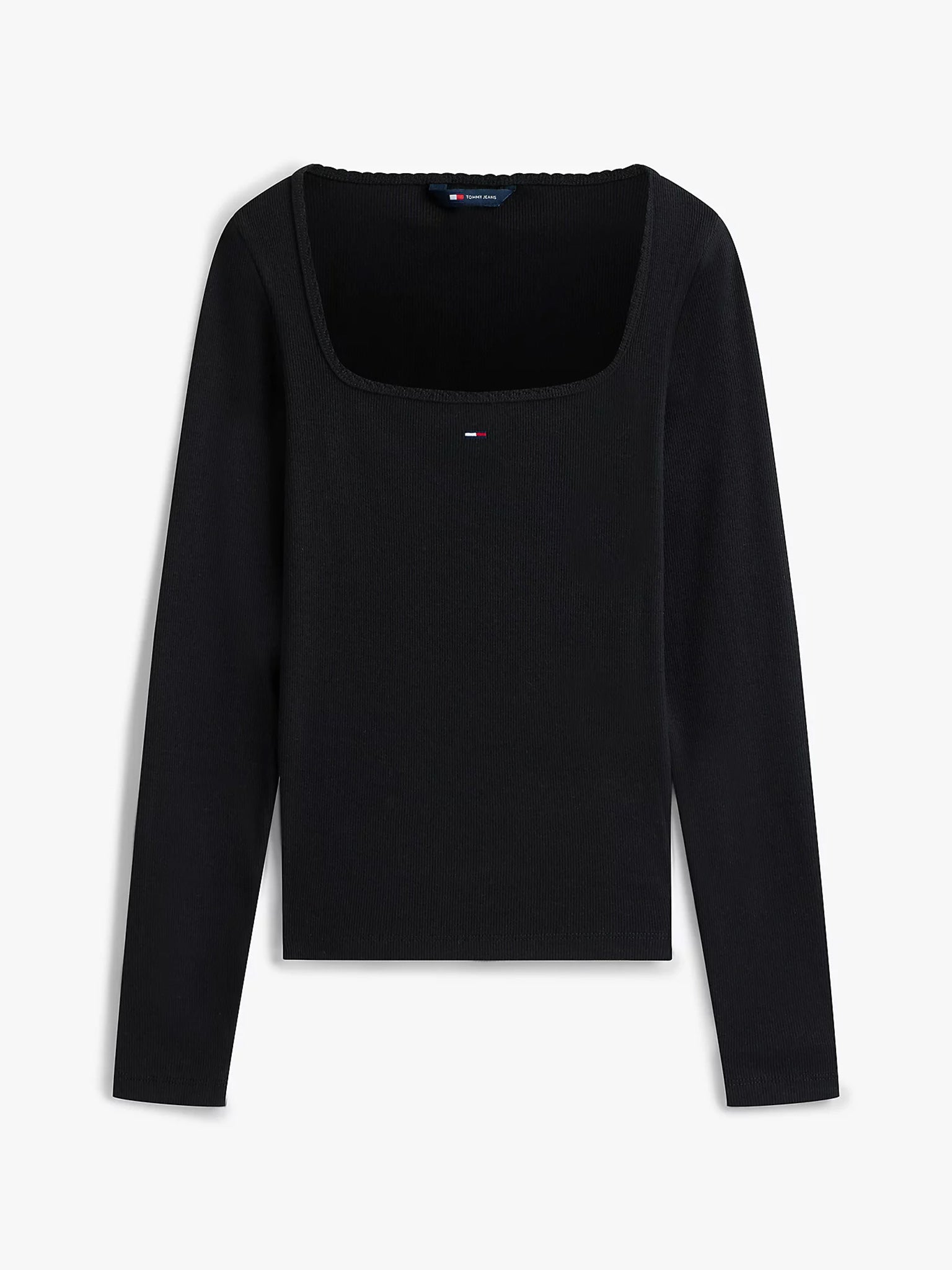 Γυναικεία μπλούζα TJW SLIM SOFT RIB LS TEE DW0DW21836BDS | DW0DW21836BDS