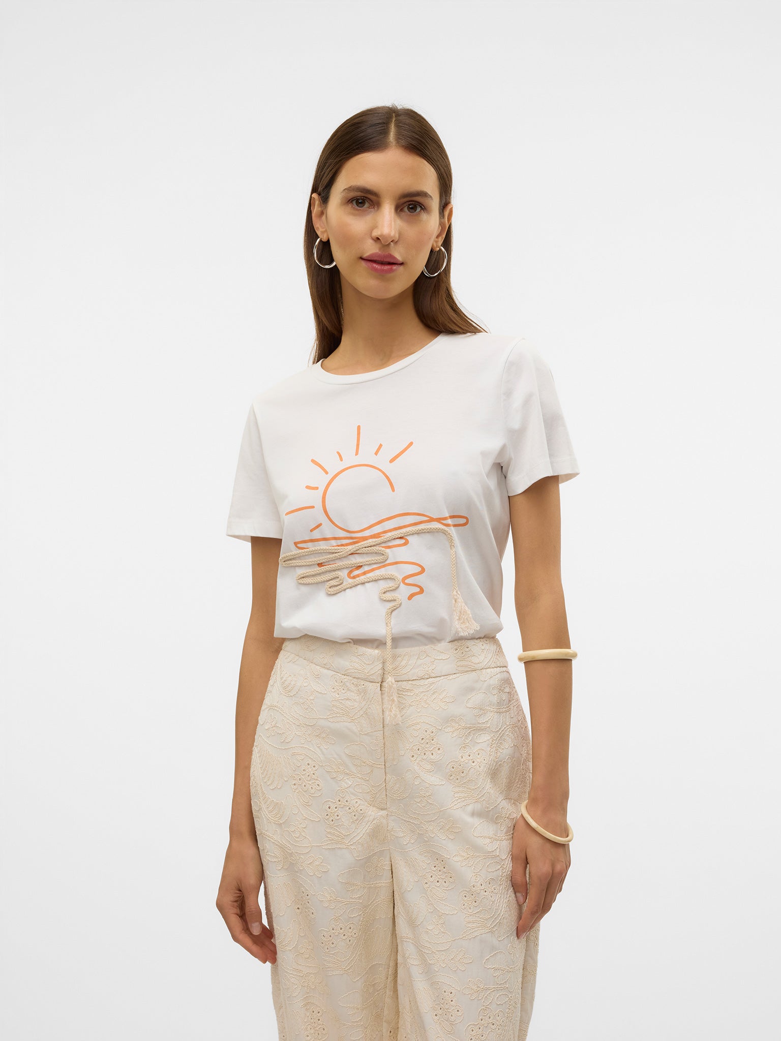 Γυναικείο t-shirt sun VMSINANE FRANCIS SS TOP BOX JRS 10327139 | 10327139