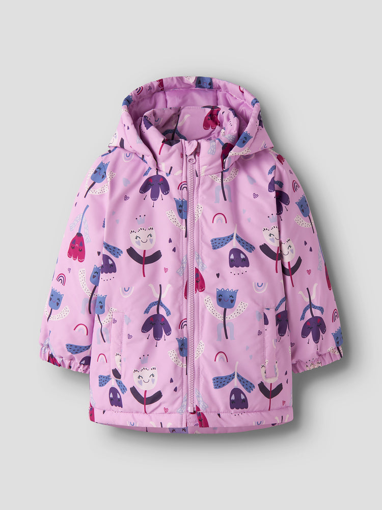 Παιδικό μπουφάν σταμπωτό NMFMAXI JACKET PA AOP NOOS 13255201 | 13255201