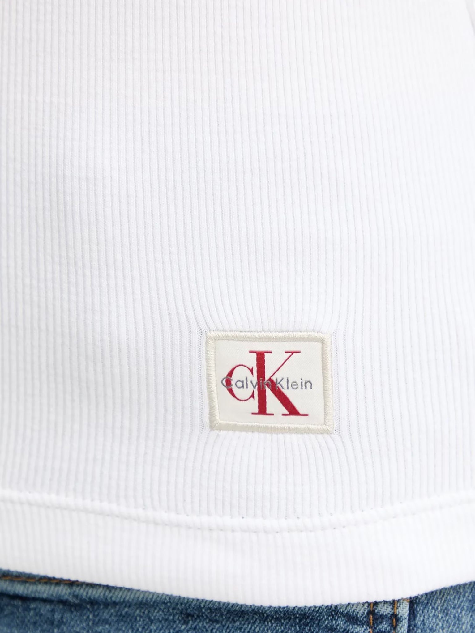 Γυναικεία μπλούζα polo A - WOVEN LABEL 2X2 RIB POLO LV047C907GYAA | LV047C907GYAA