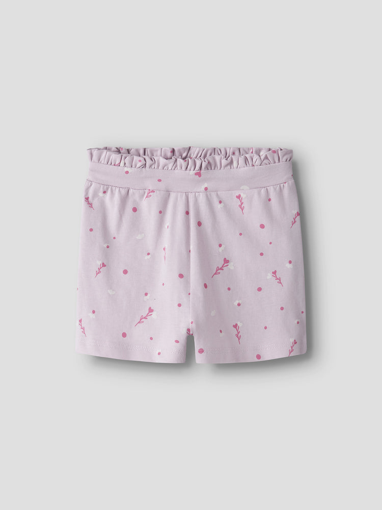 Παιδικό σορτς white flower NMFVILINSE SHORTS 13228158 | 13228158