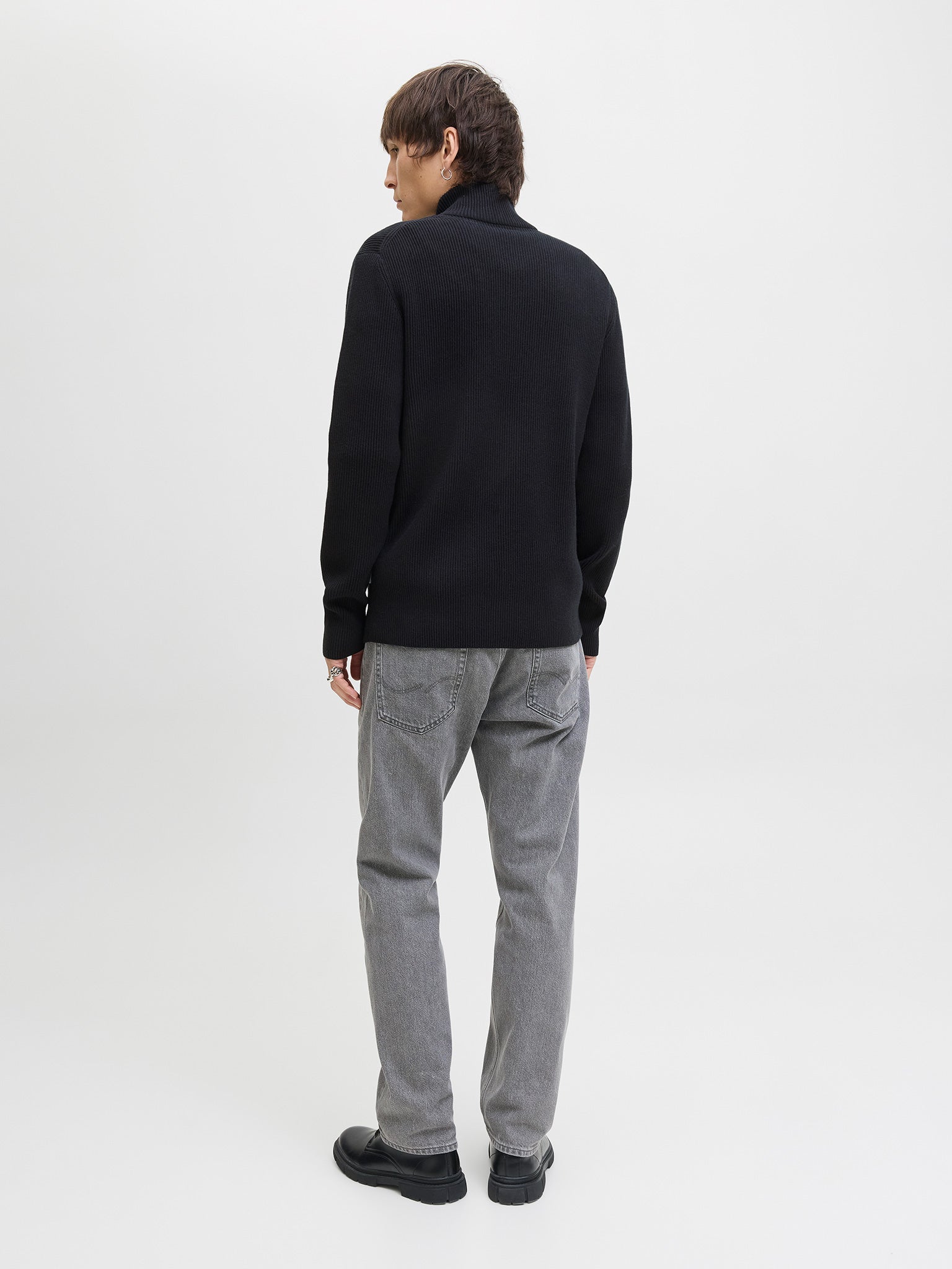 Ανδρική ζακέτα πλεκτή JJEPERFECT KNIT ZIP CARDIGAN 12279409 | 12279409
