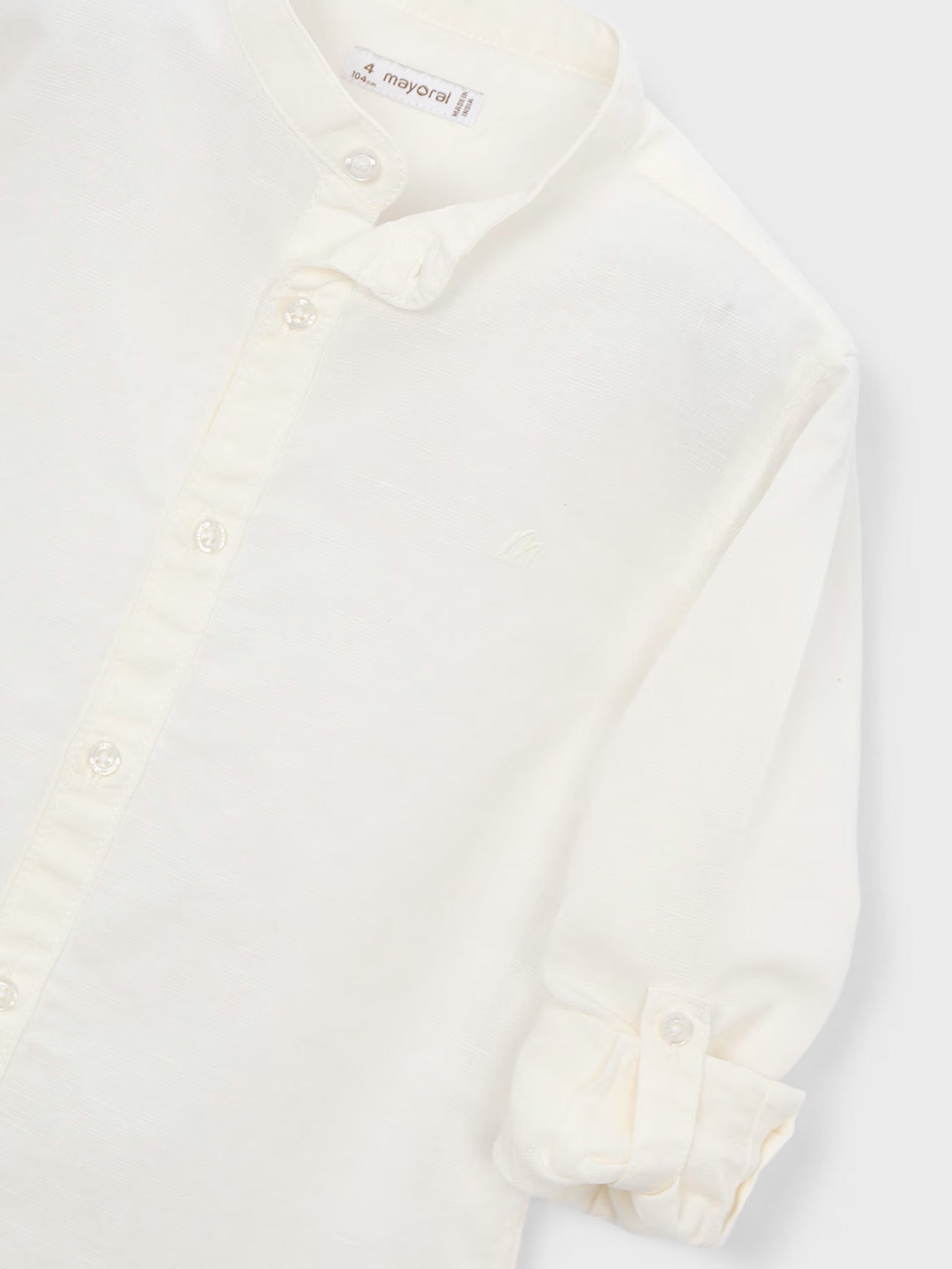 Παιδικό πουκάμισο γιακάς mao | 26-03118-030