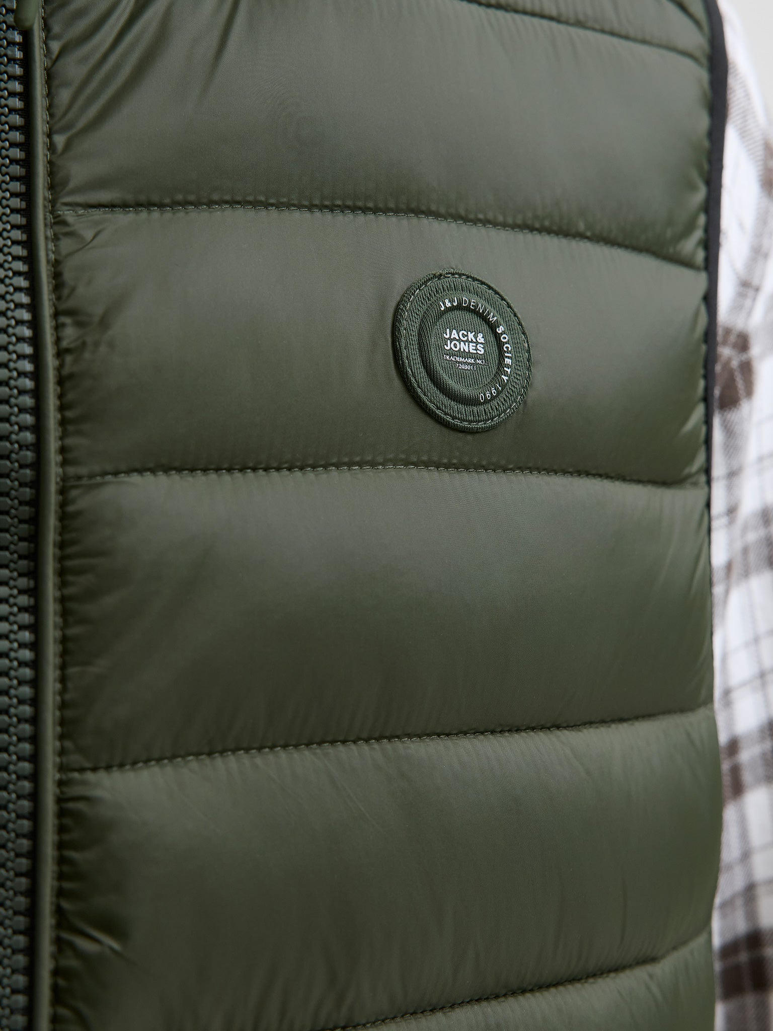 Ανδρικό γιλέκο puffer JJEBRADLEY LIGHT BODYWARMER COLLAR 12280973 | 12280973