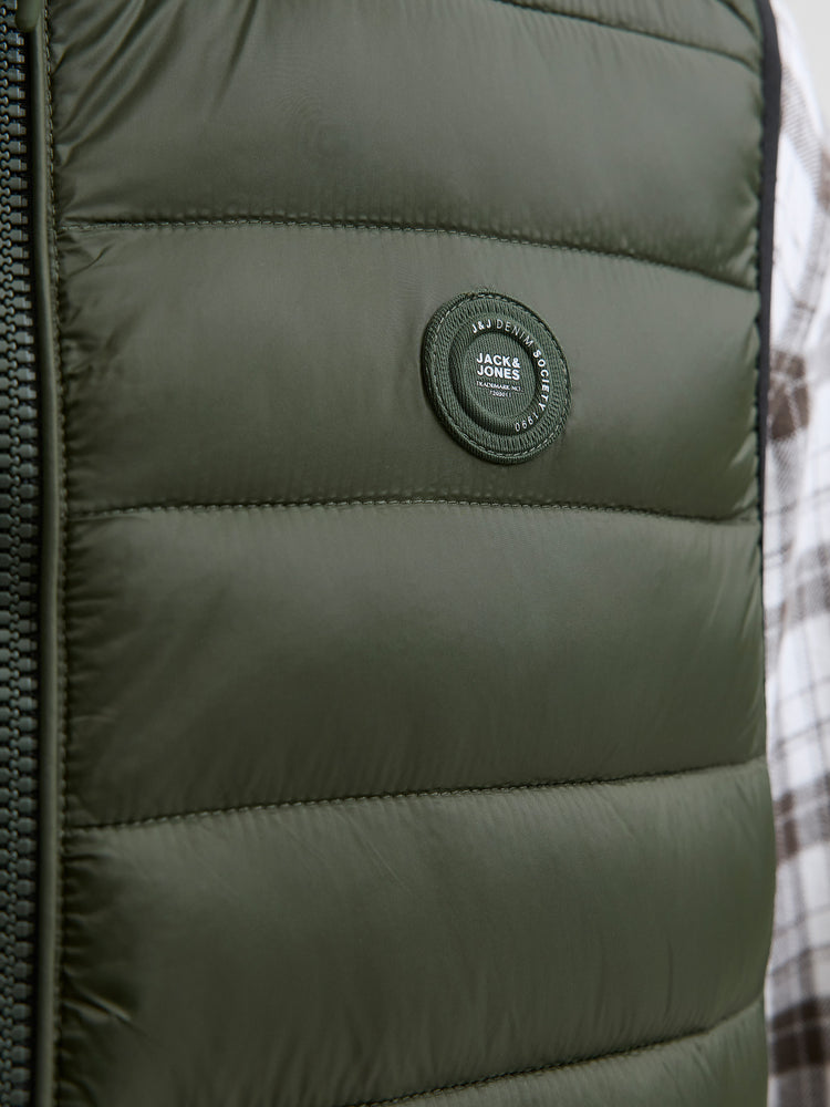 Ανδρικό γιλέκο puffer JJEBRADLEY LIGHT BODYWARMER COLLAR 12280973 | 12280973