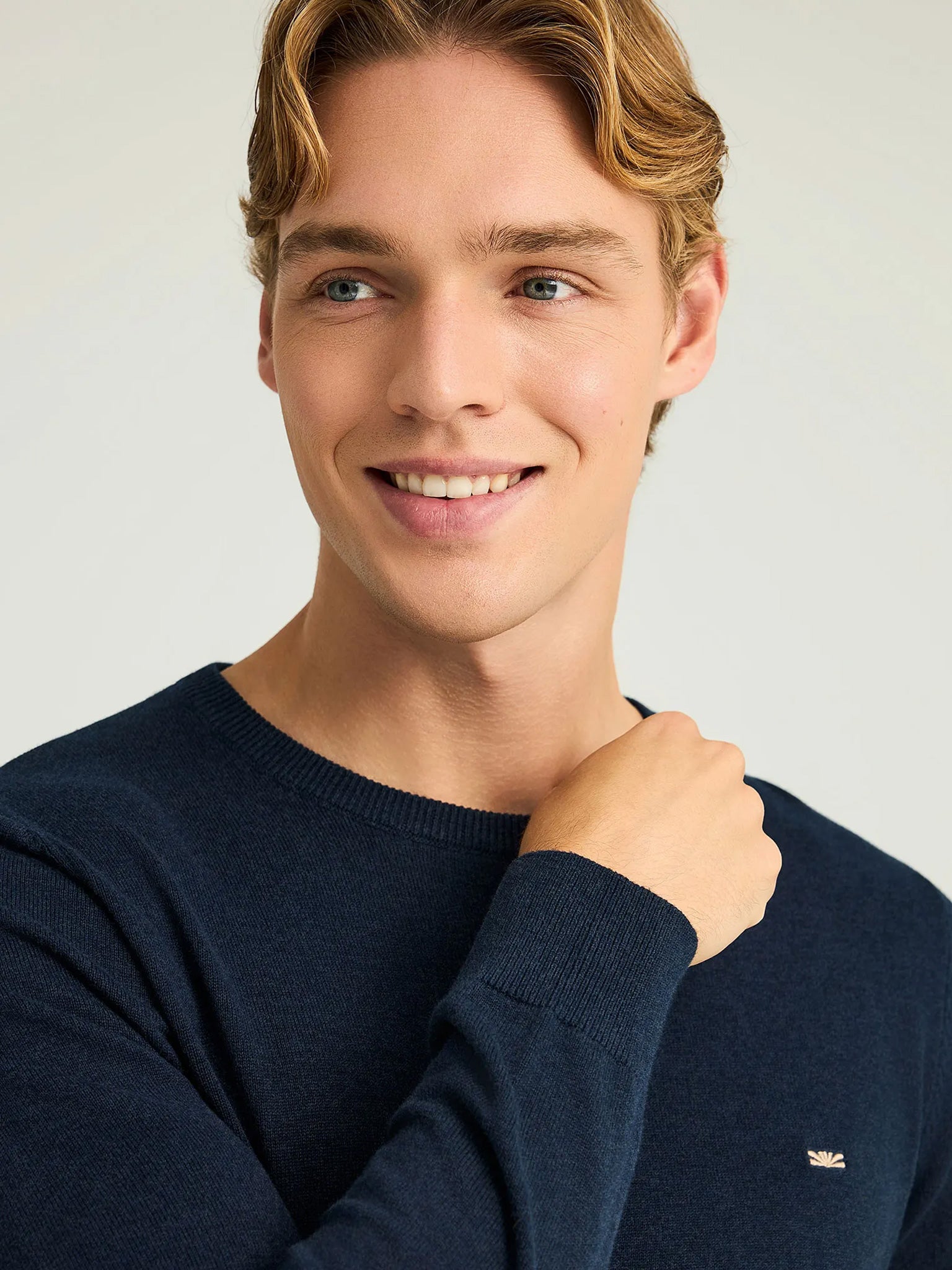 Ανδρική μπλούζα πλεκτή FBM012-001-09 | FBM012-001-09