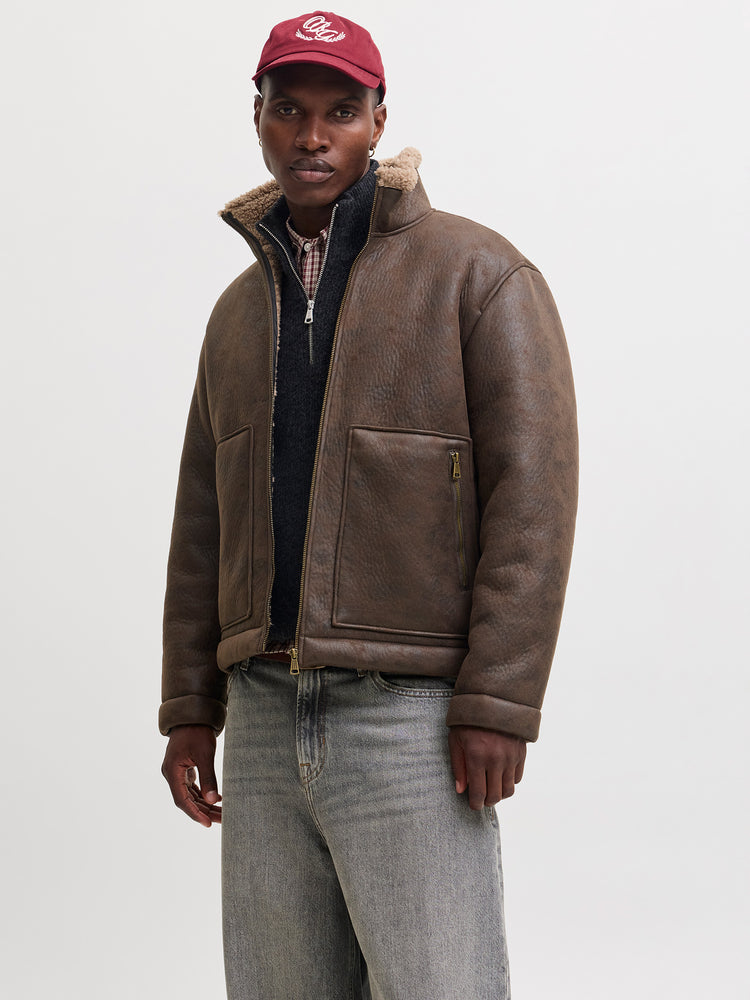 Ανδρικό μπουφάν με επένδυση JORSALAMANCO FLIGHT JACKET 12303001 | 12303001