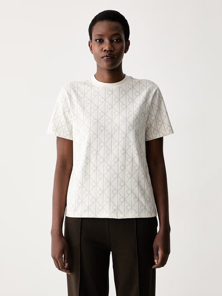 Γυναικείο t-shirt SS CLASSIC SEASONAL AOP TEE LV047G811GYAS | LV047G811GYAS