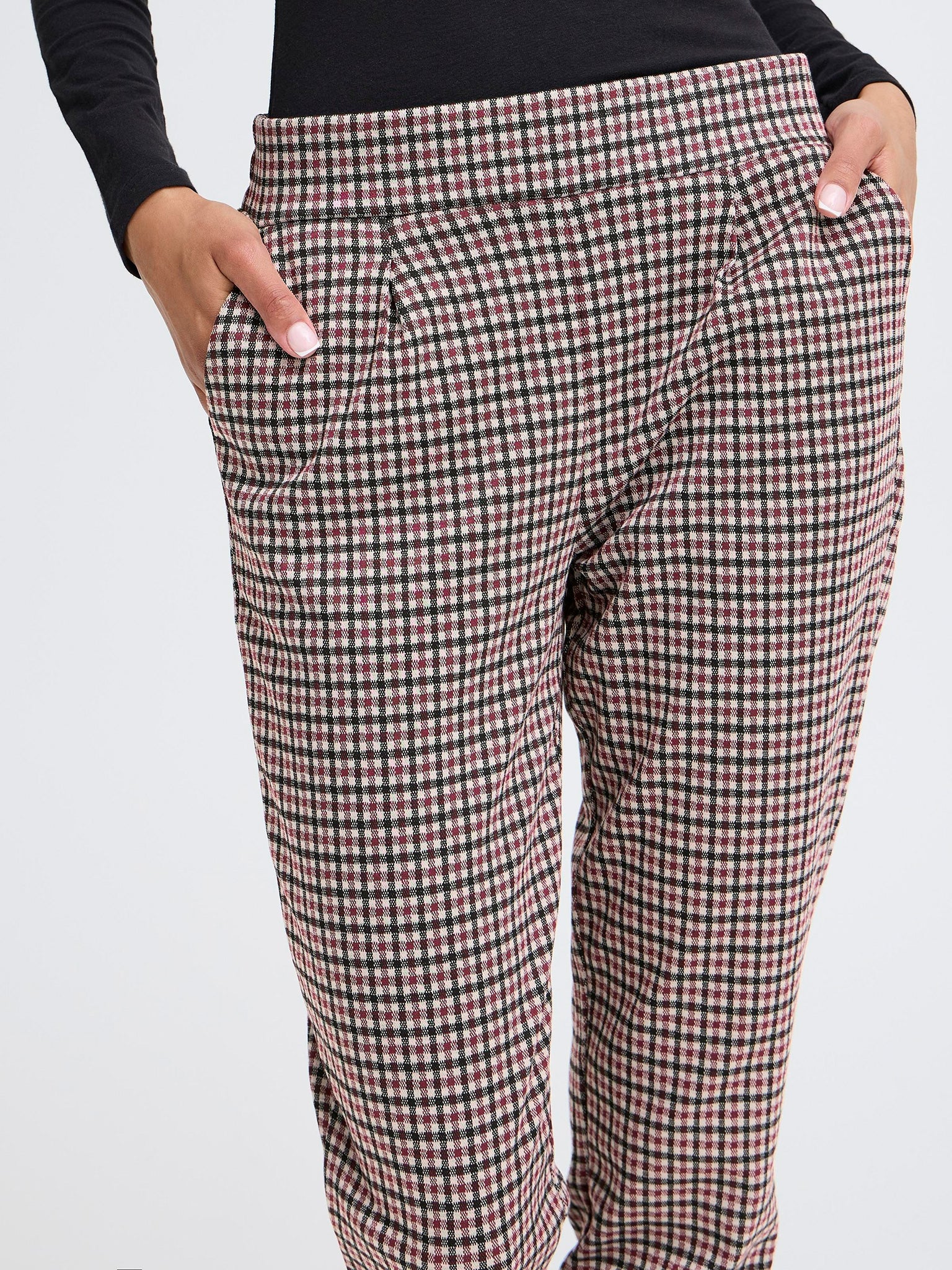 Γυναικείο παντελόνι καρό BYROWAN PANTS 20815726 | 20815726