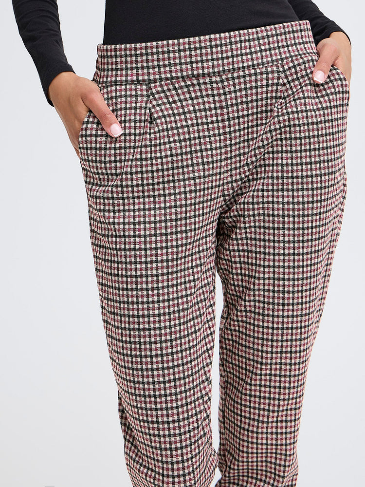 Γυναικείο παντελόνι καρό BYROWAN PANTS 20815726 | 20815726