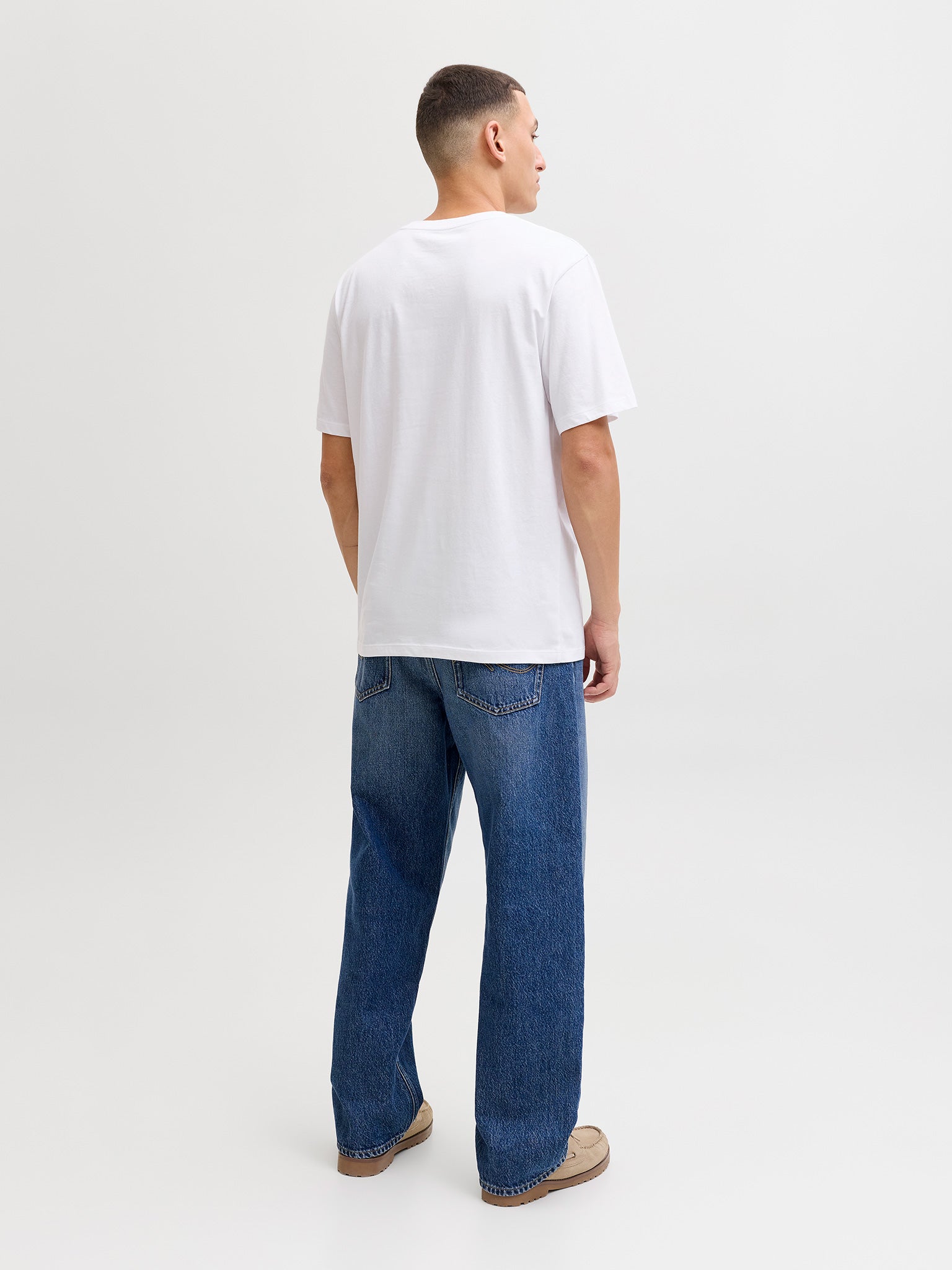 Ανδρικό t-shirt JJCOLE PRINT TEE SS CREW NECK 12288492 | 12288492