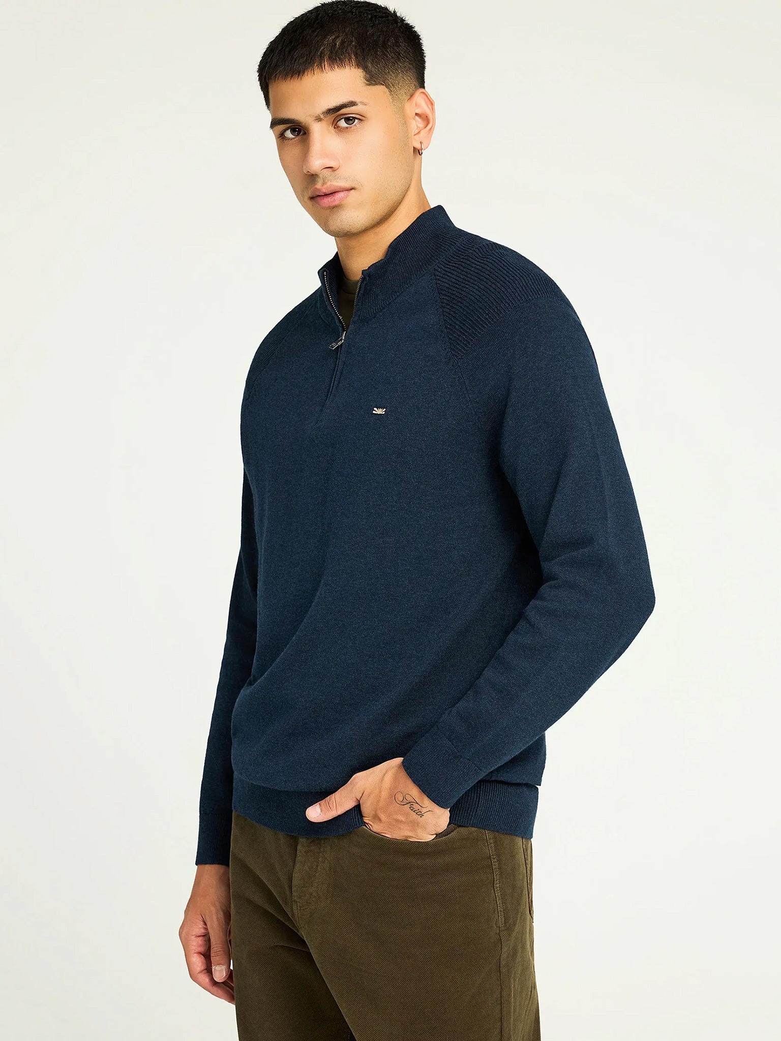 Ανδρική μπλούζα πλεκτή FBM012-003-09 | FBM012-003-09