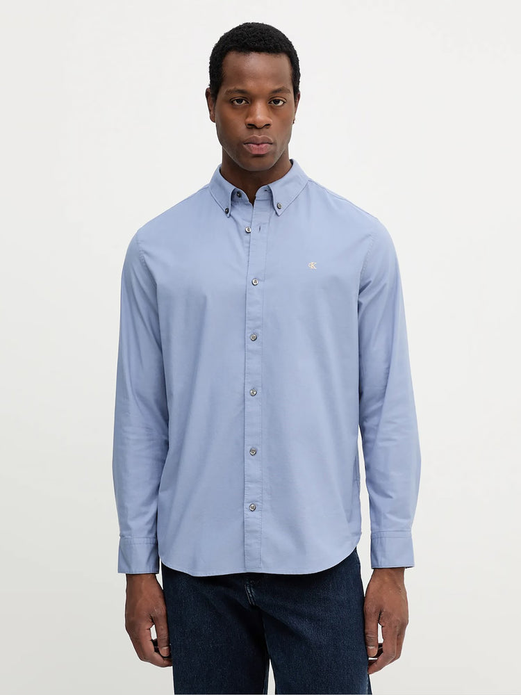 Ανδρικό πουκάμισο oxford LS SOLID OXFORD CLASSIC SHIRT LV140EM125C1Q | LV140EM125C1Q