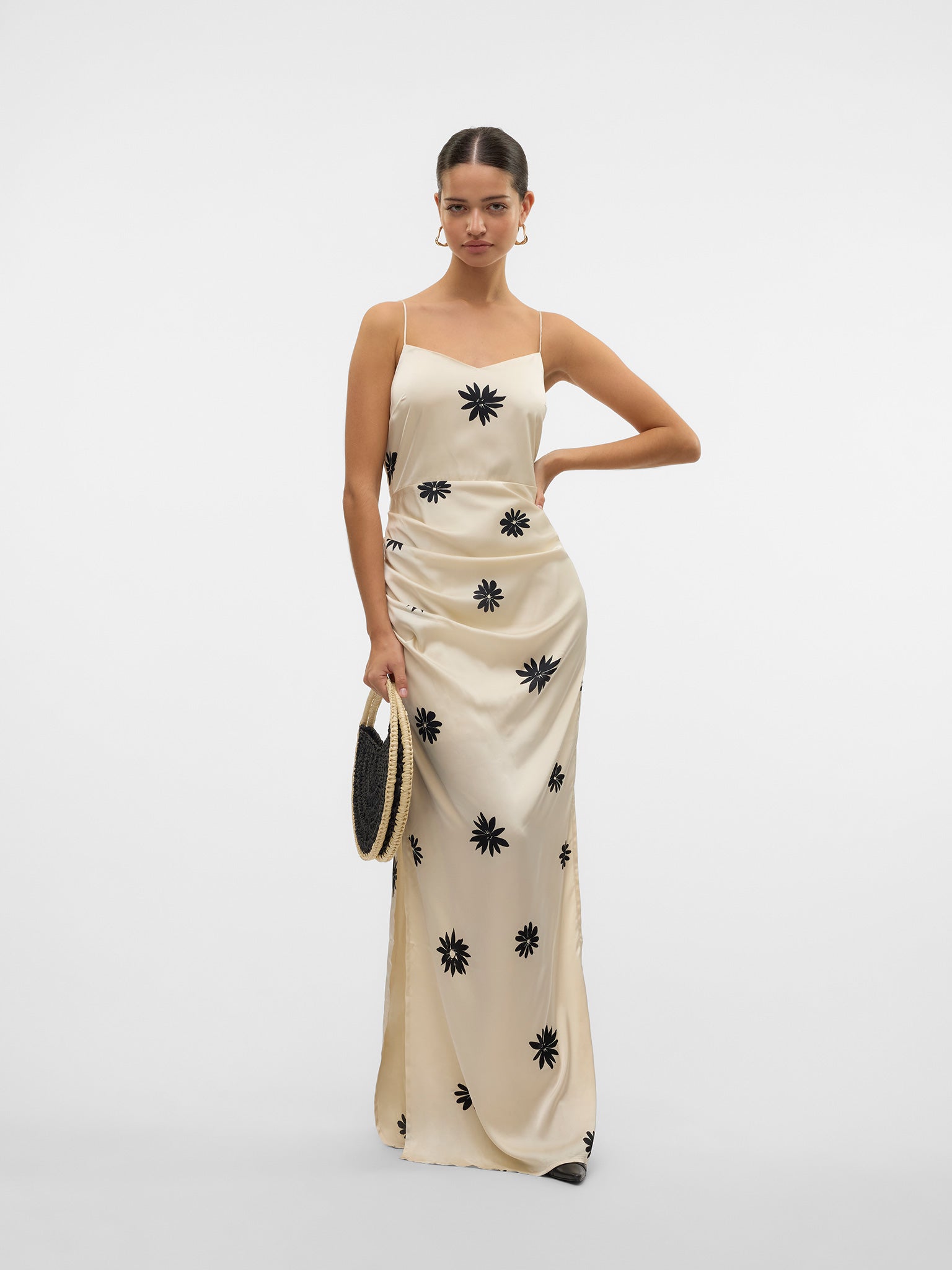 Γυναικείο φόρεμα VMROE SL STRAP V-NECK LONG DRESS 10328711 | 10328711