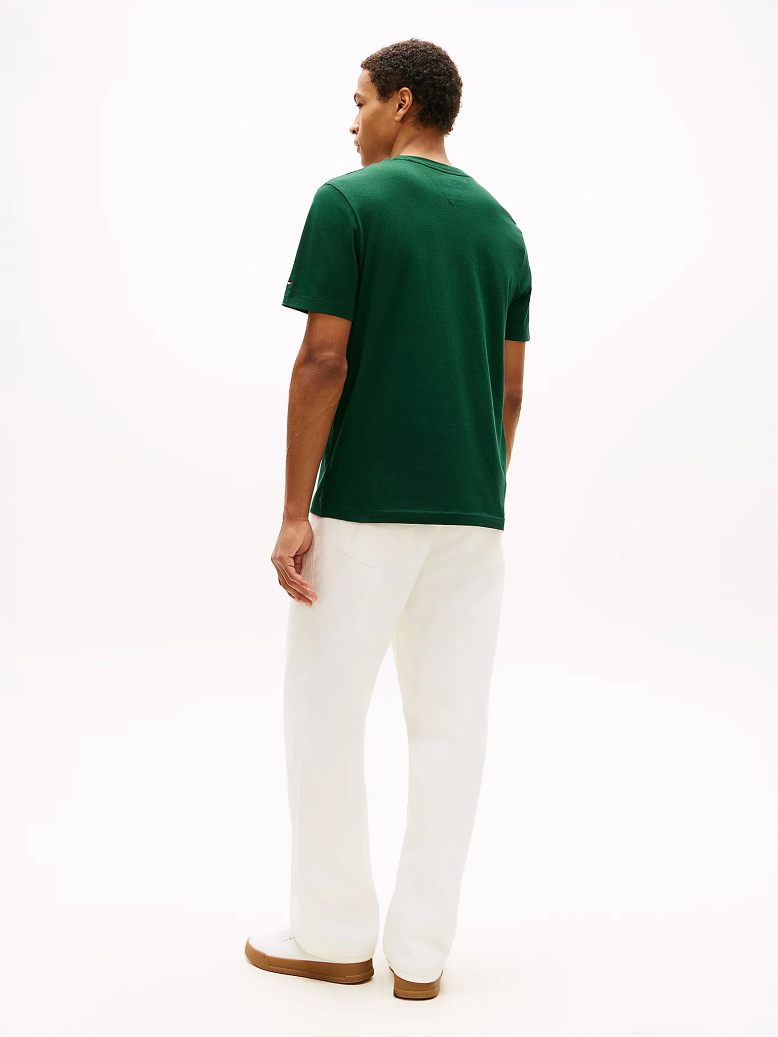 Ανδρικό t-shirt BRAND LOVE MONO STACK TEE MW0MW42365MBN | MW0MW42365MBN